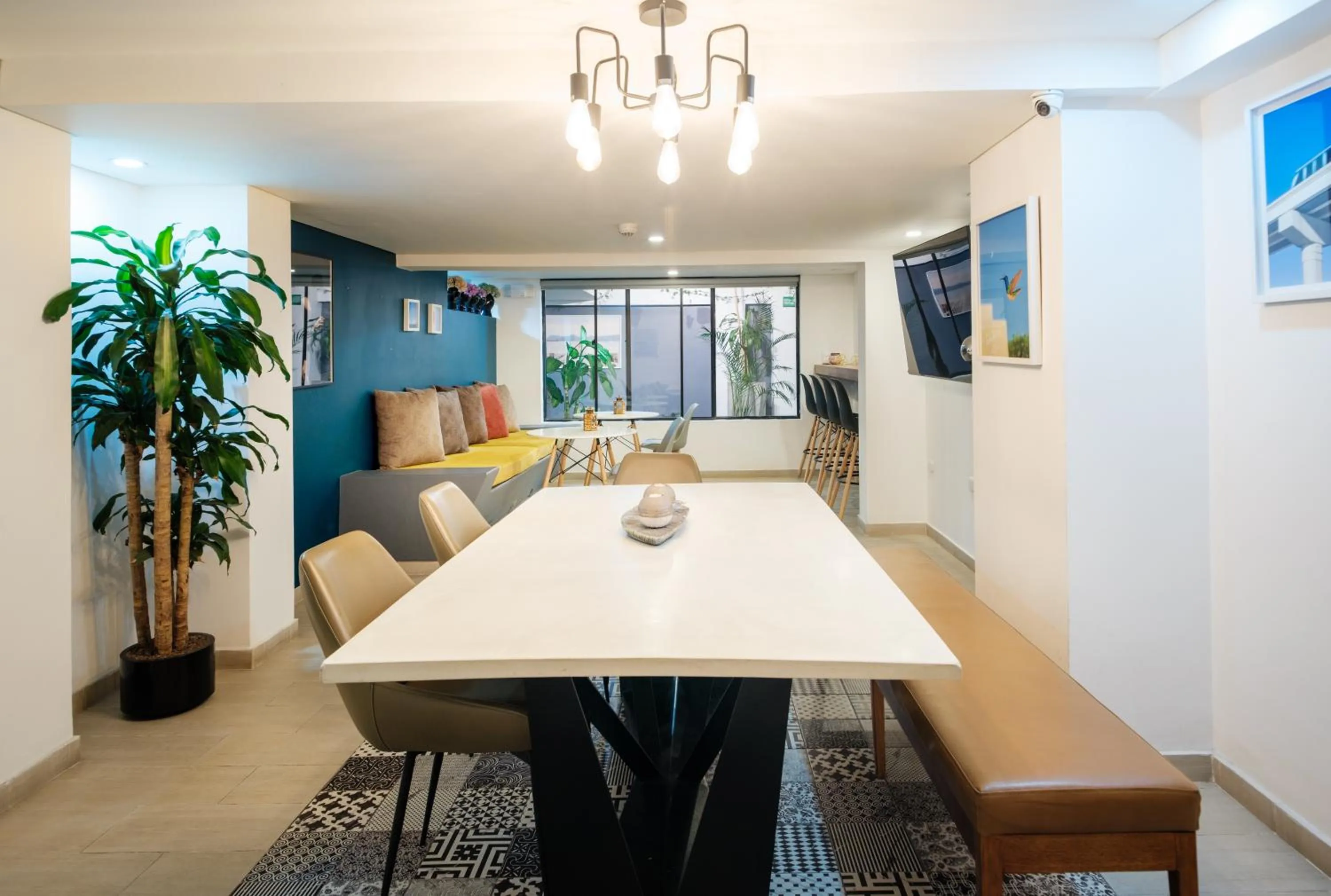 Dining area in Palermo Home Bogota & Art Gallery