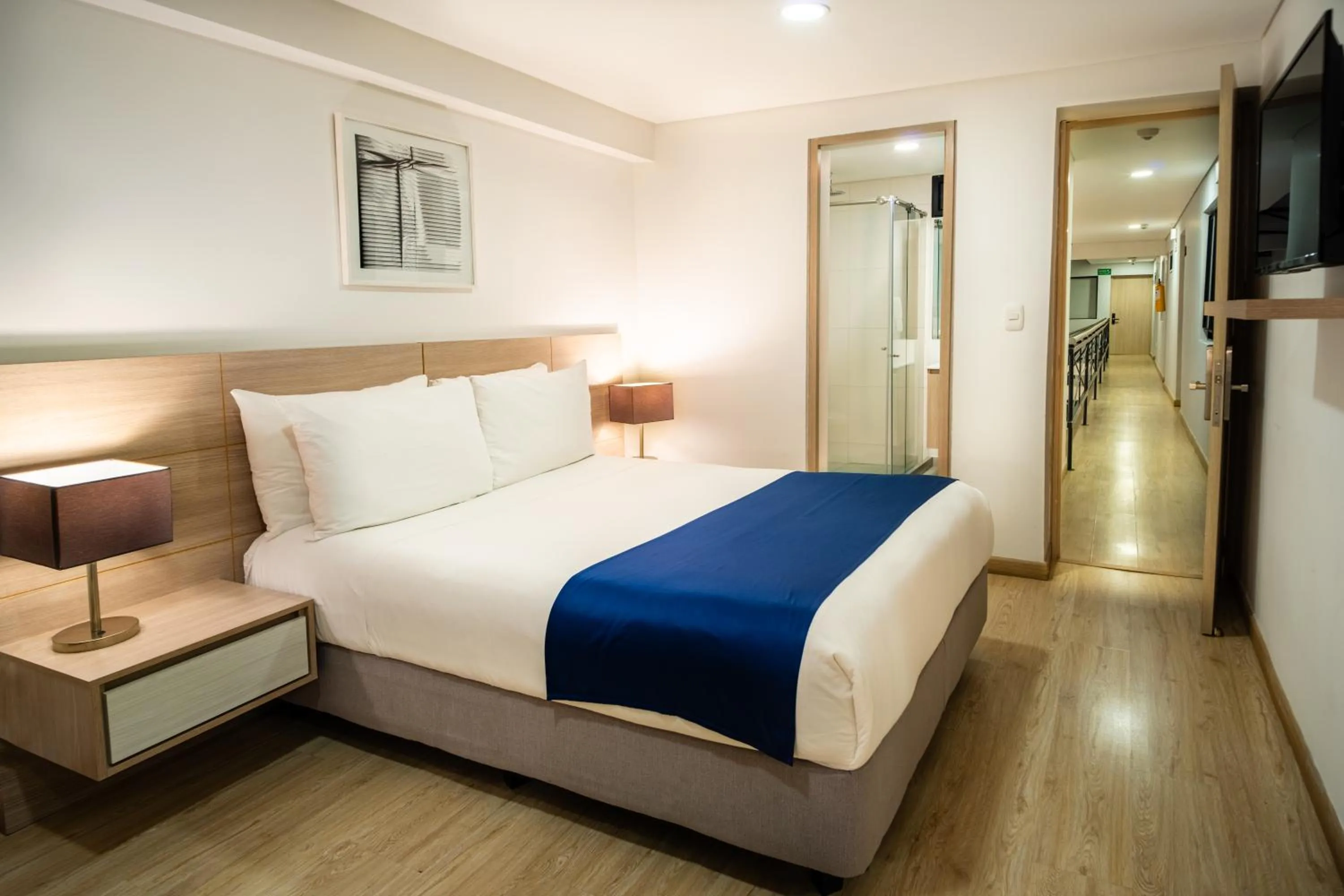 Bed in Palermo Home Bogota & Art Gallery