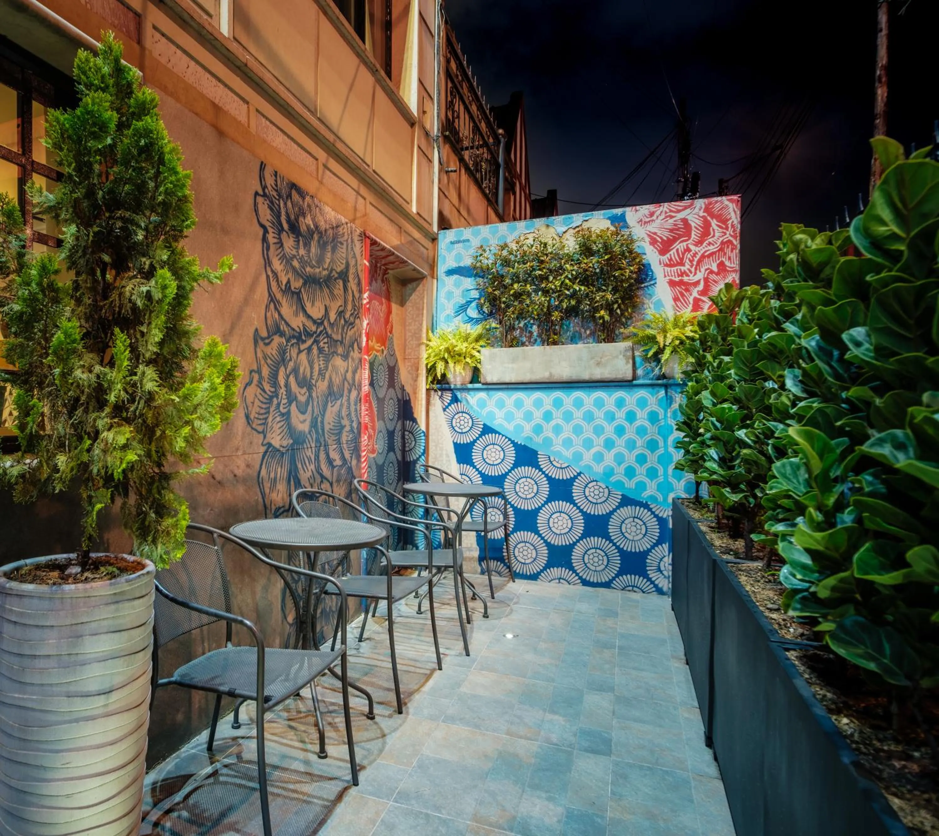 Patio in Palermo Home Bogota & Art Gallery