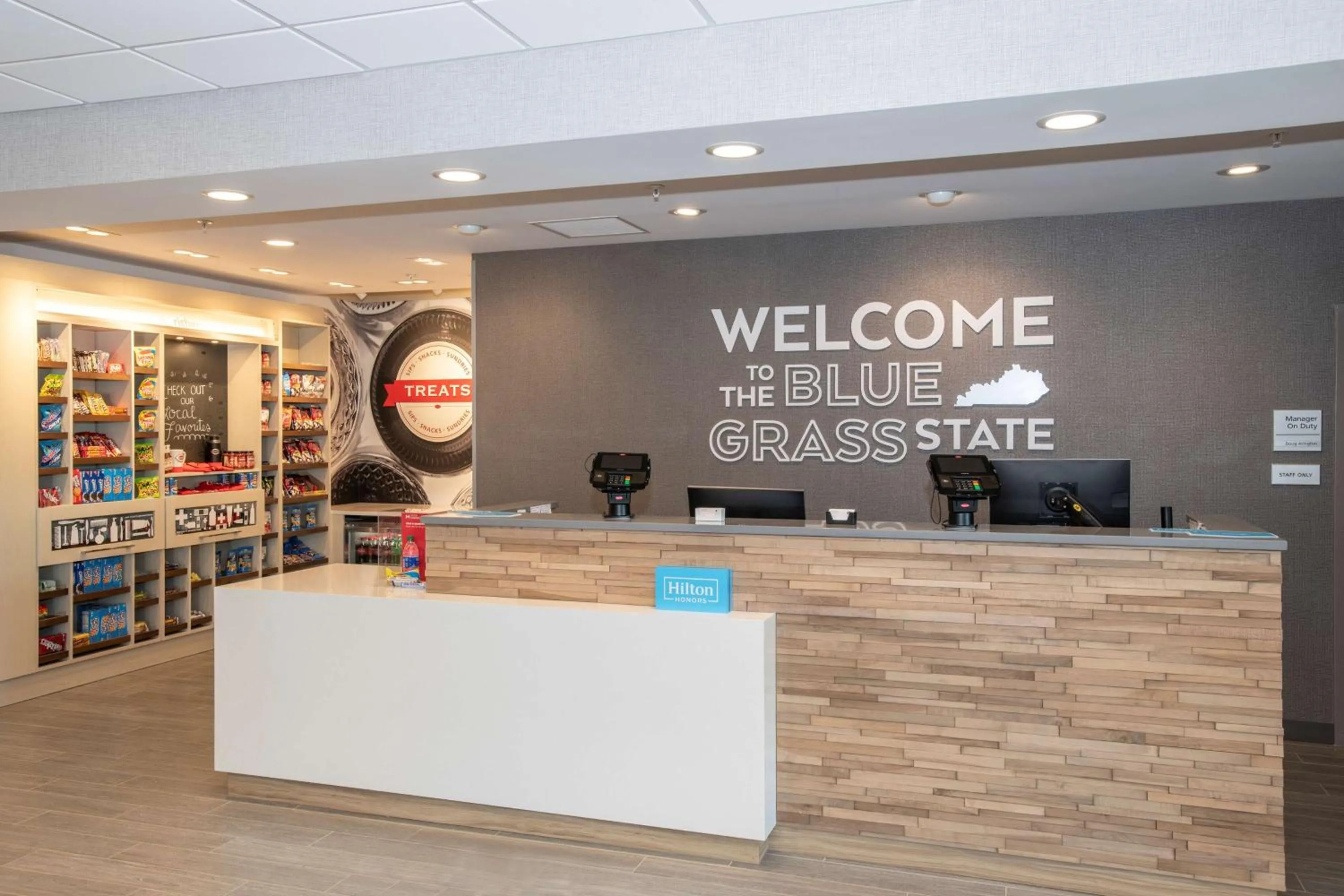 Lobby or reception in Hampton Inn Richwood Cincinnati South, KY