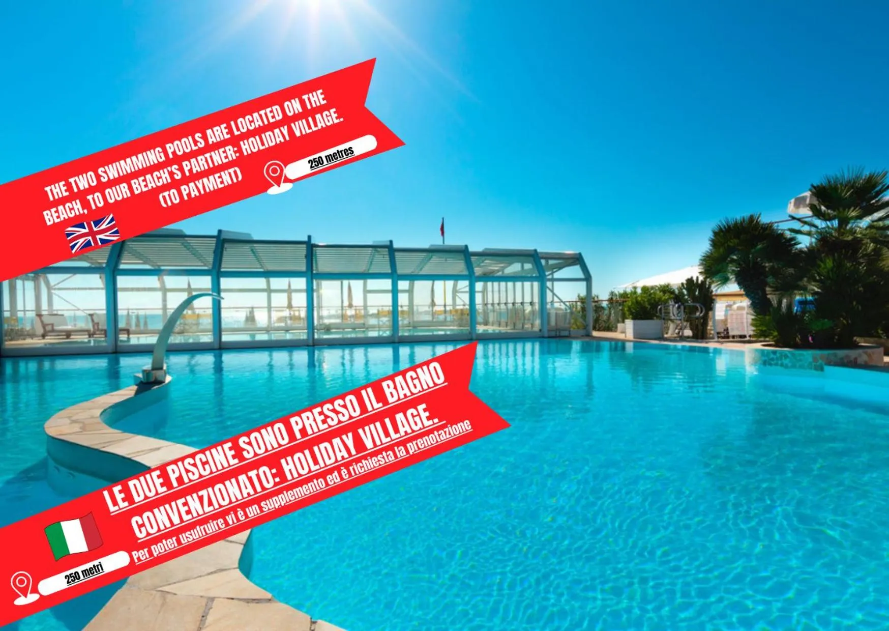 Swimming pool in Hotel Elefantino Grey - Free Brunch & Breakfast Until 13-00 - Vicinissimi a Mirabilandia