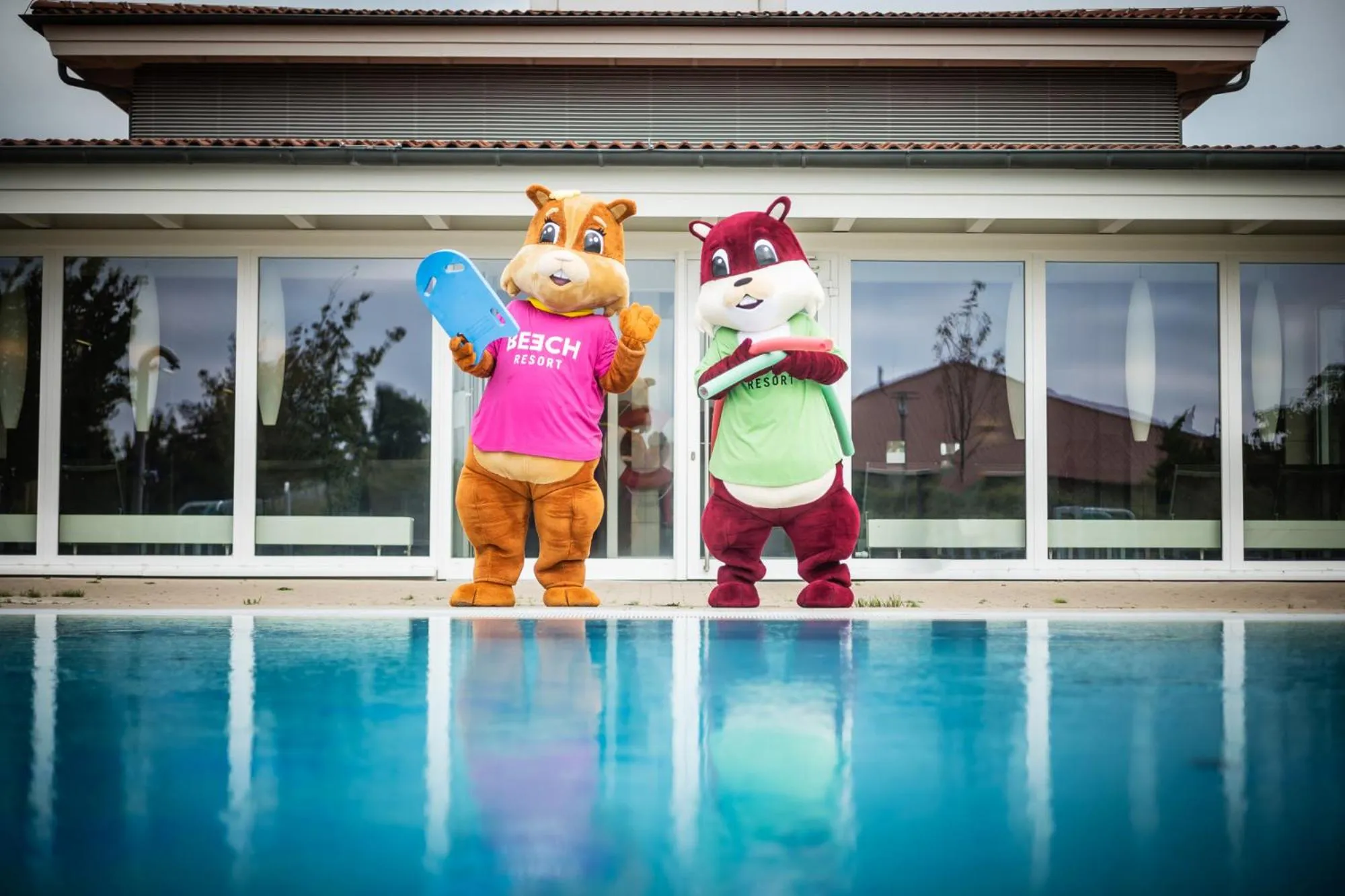 Swimming pool in BEECH Resort Boltenhagen