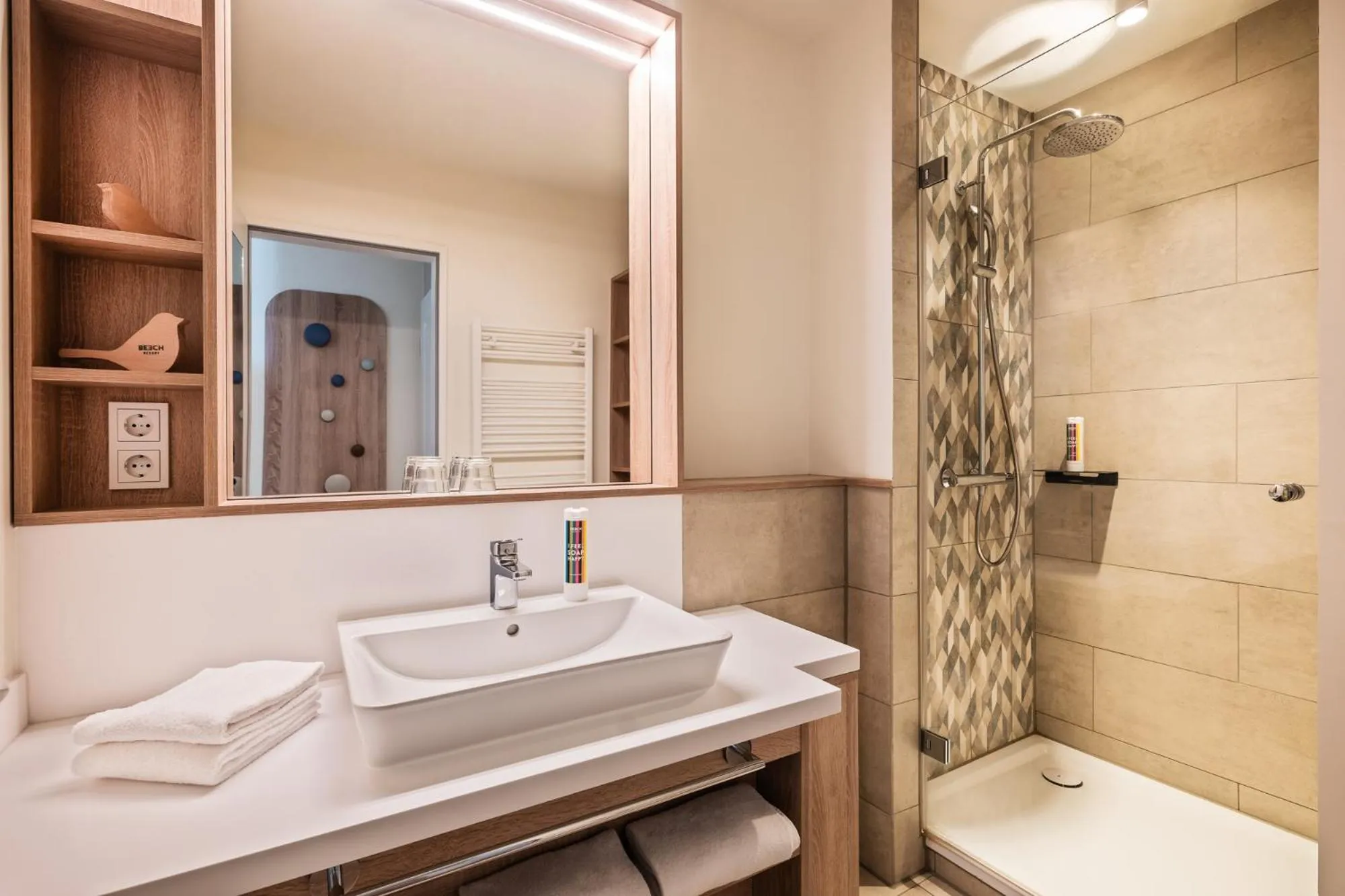 Shower in BEECH Resort Boltenhagen