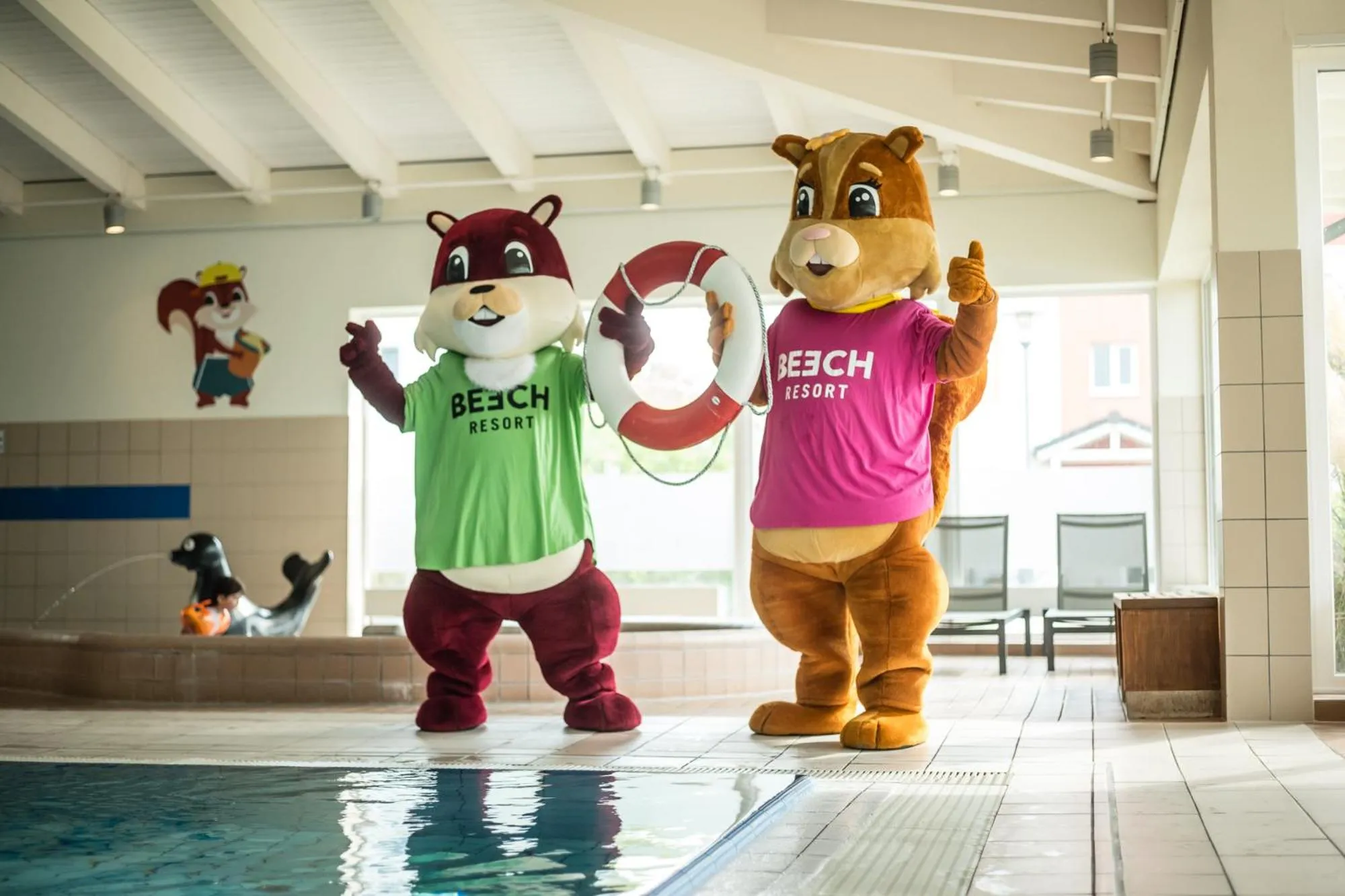 Swimming pool in BEECH Resort Boltenhagen