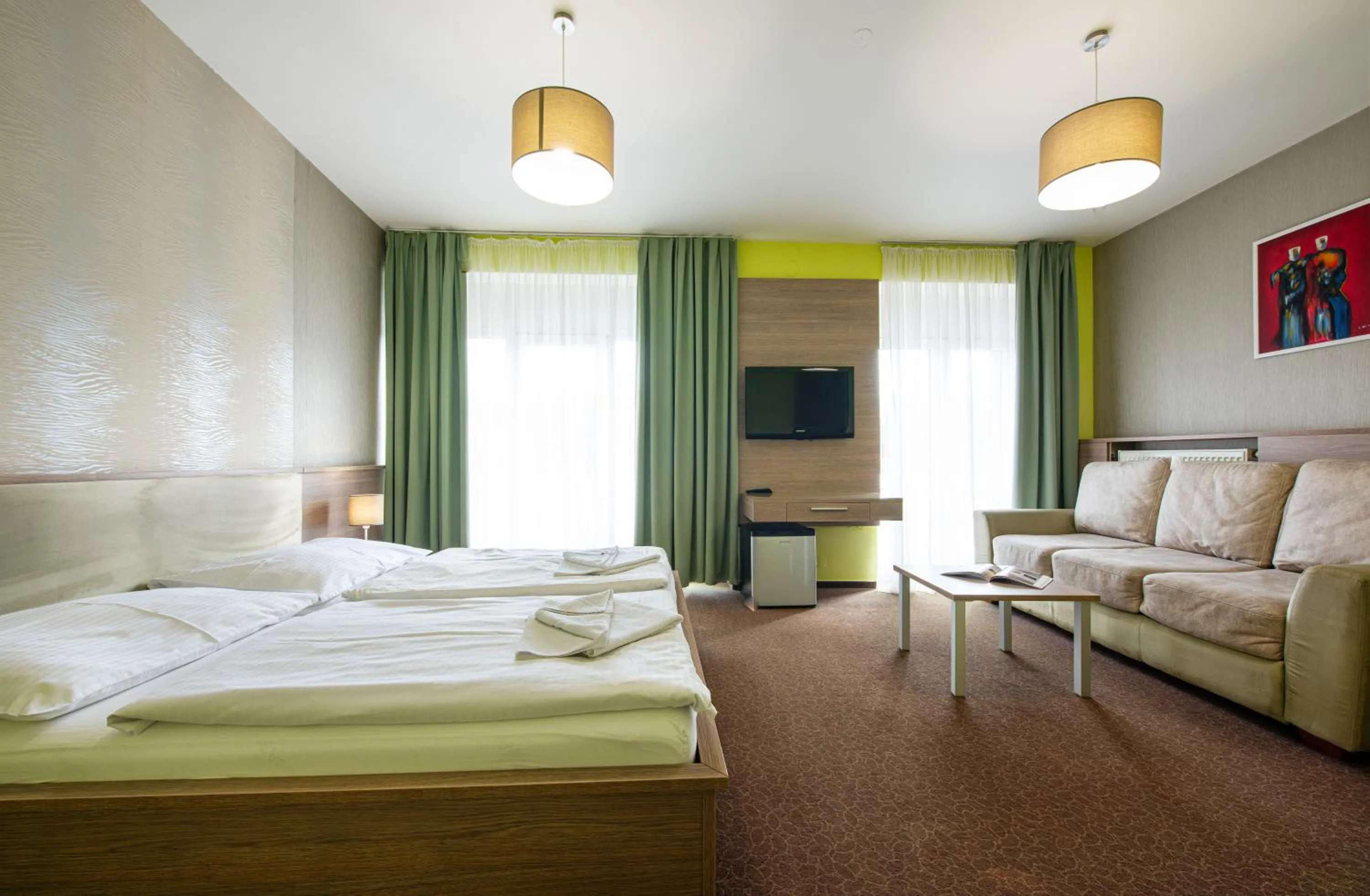 Photo of the whole room, Bed in Hotel Lučivná