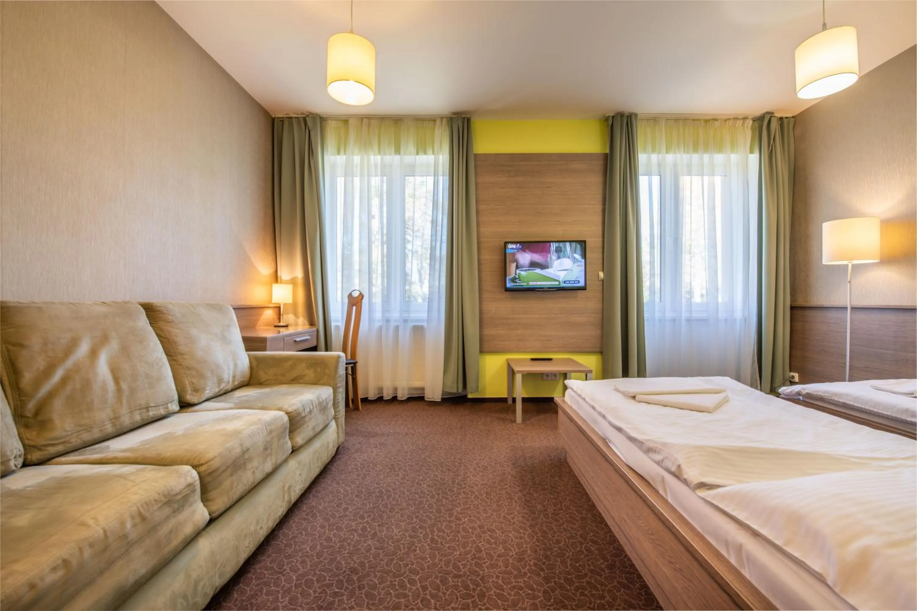 Photo of the whole room, Bed in Hotel Lučivná