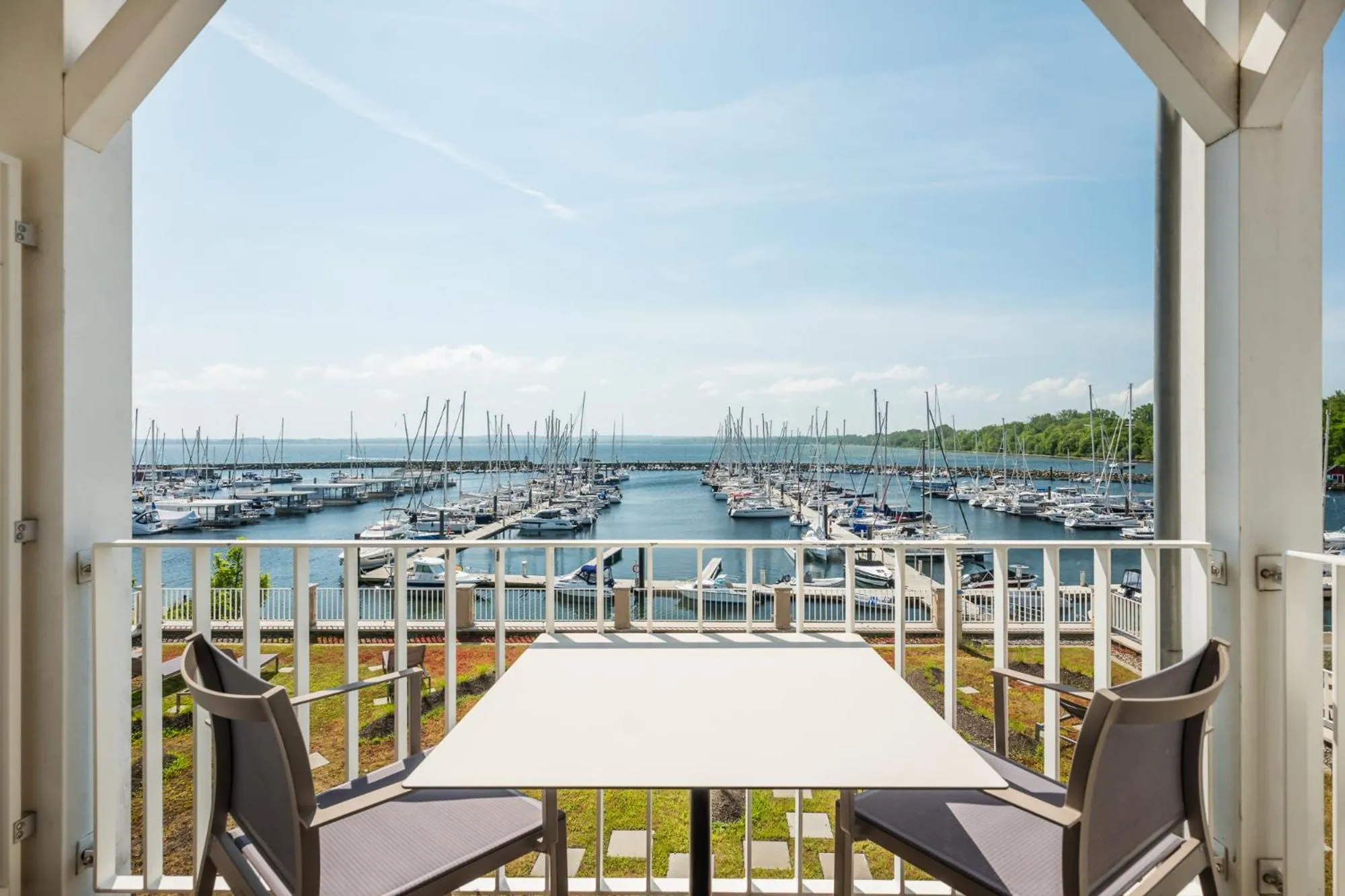 View (from property/room), Balcony/Terrace in Iberotel Boltenhagen