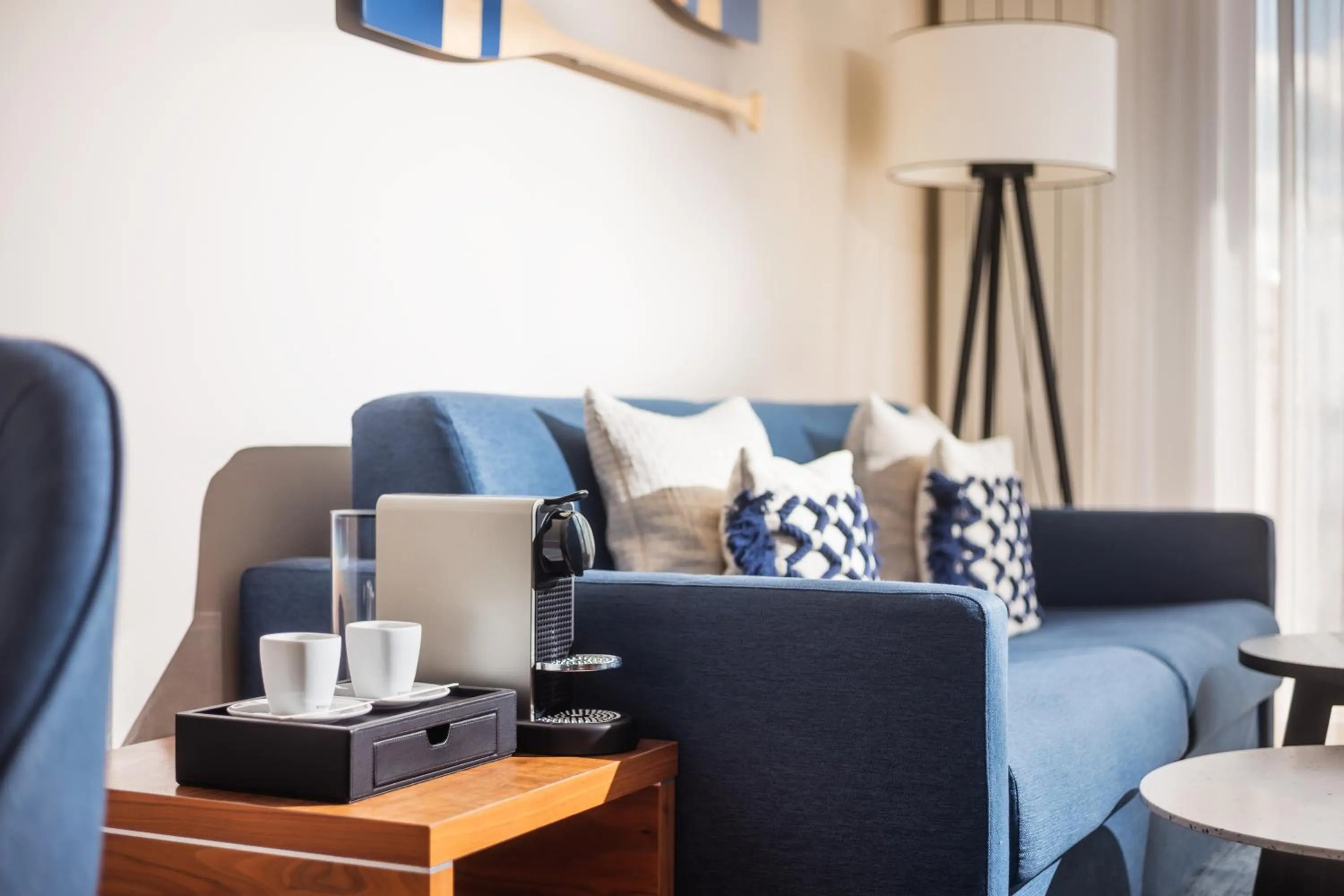 Seating area in Lindner Hotel Boltenhagen, part of JdV by Hyatt