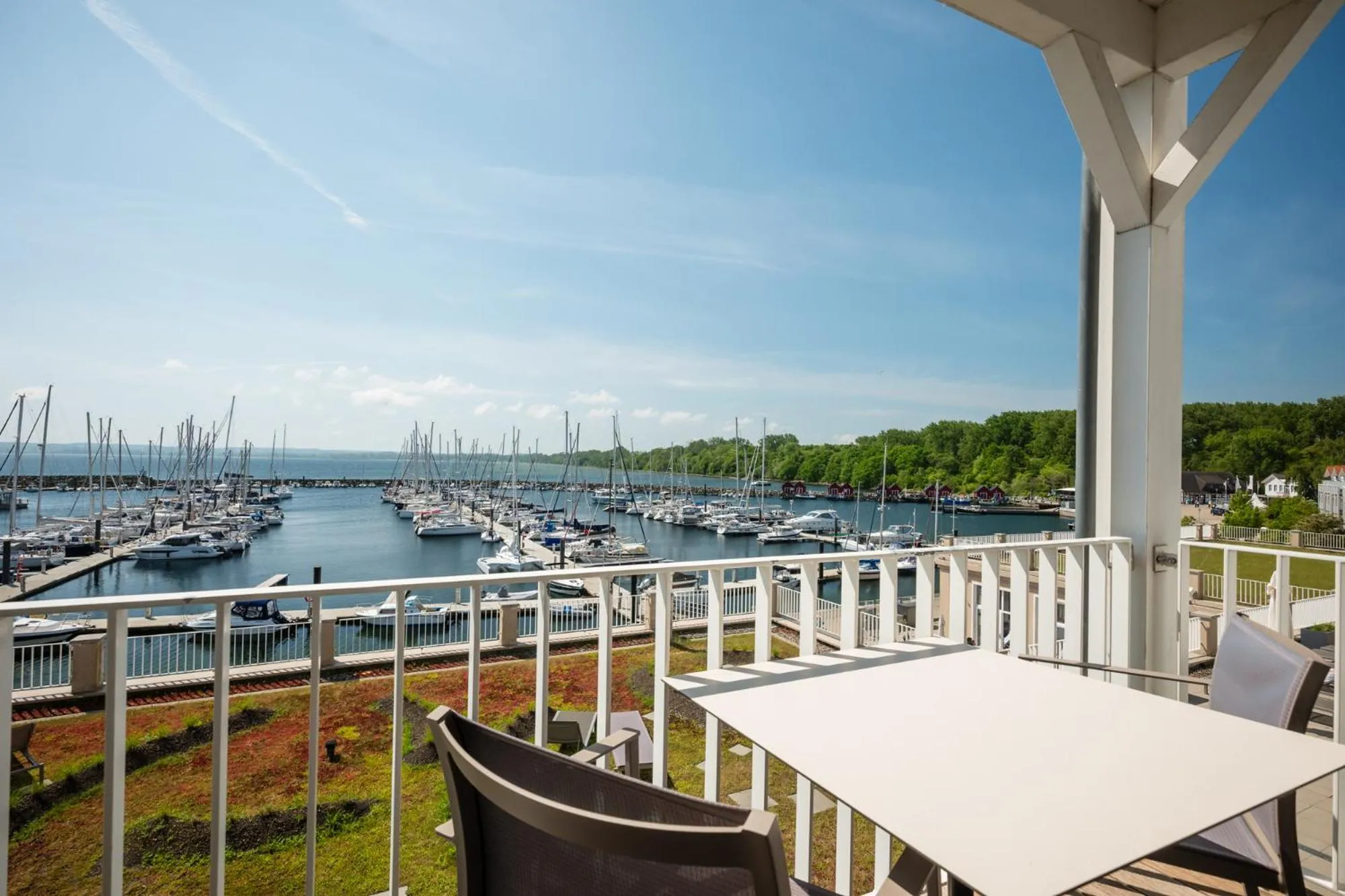 View (from property/room), Balcony/Terrace in Iberotel Boltenhagen