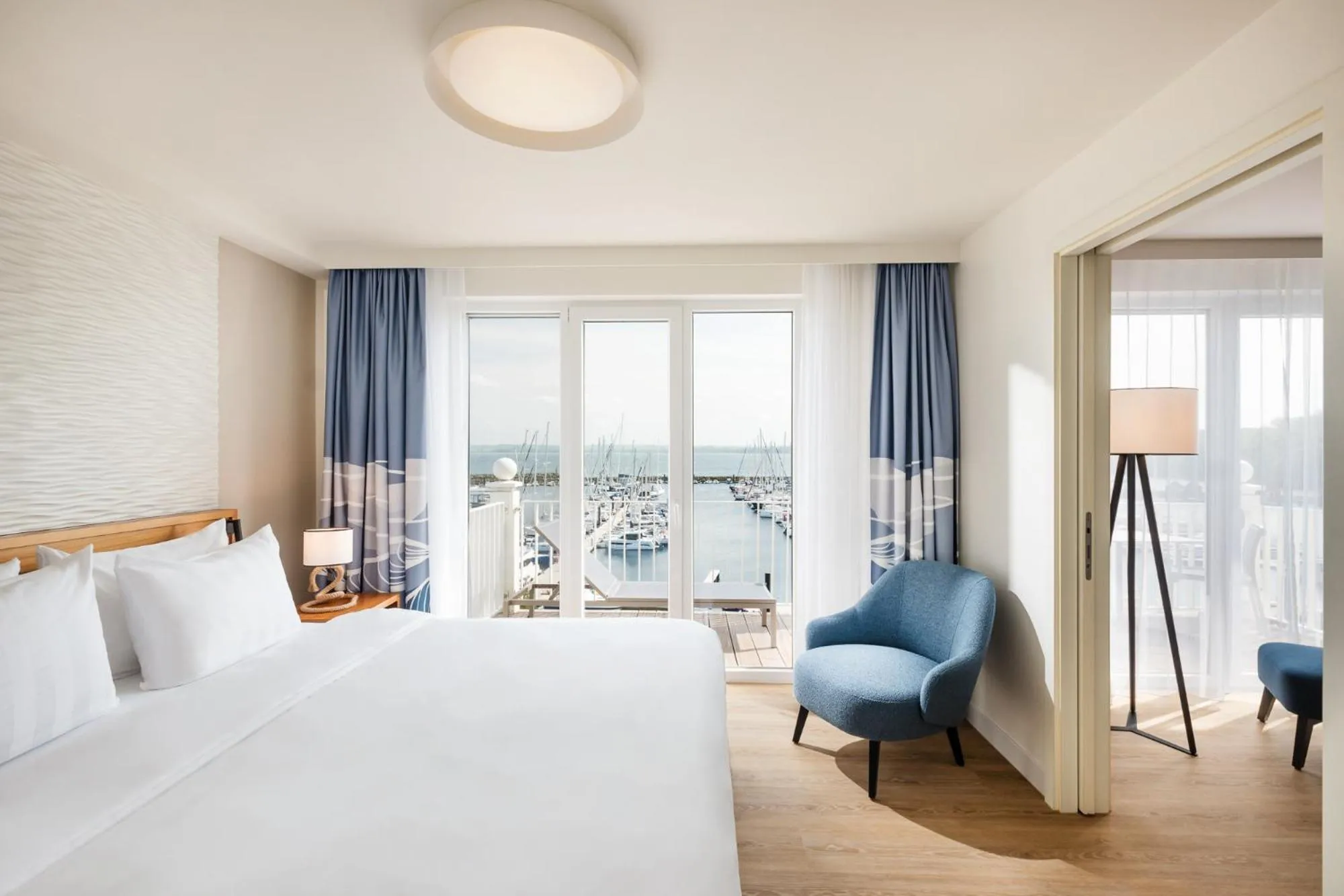 Bed in Lindner Hotel Boltenhagen, part of JdV by Hyatt