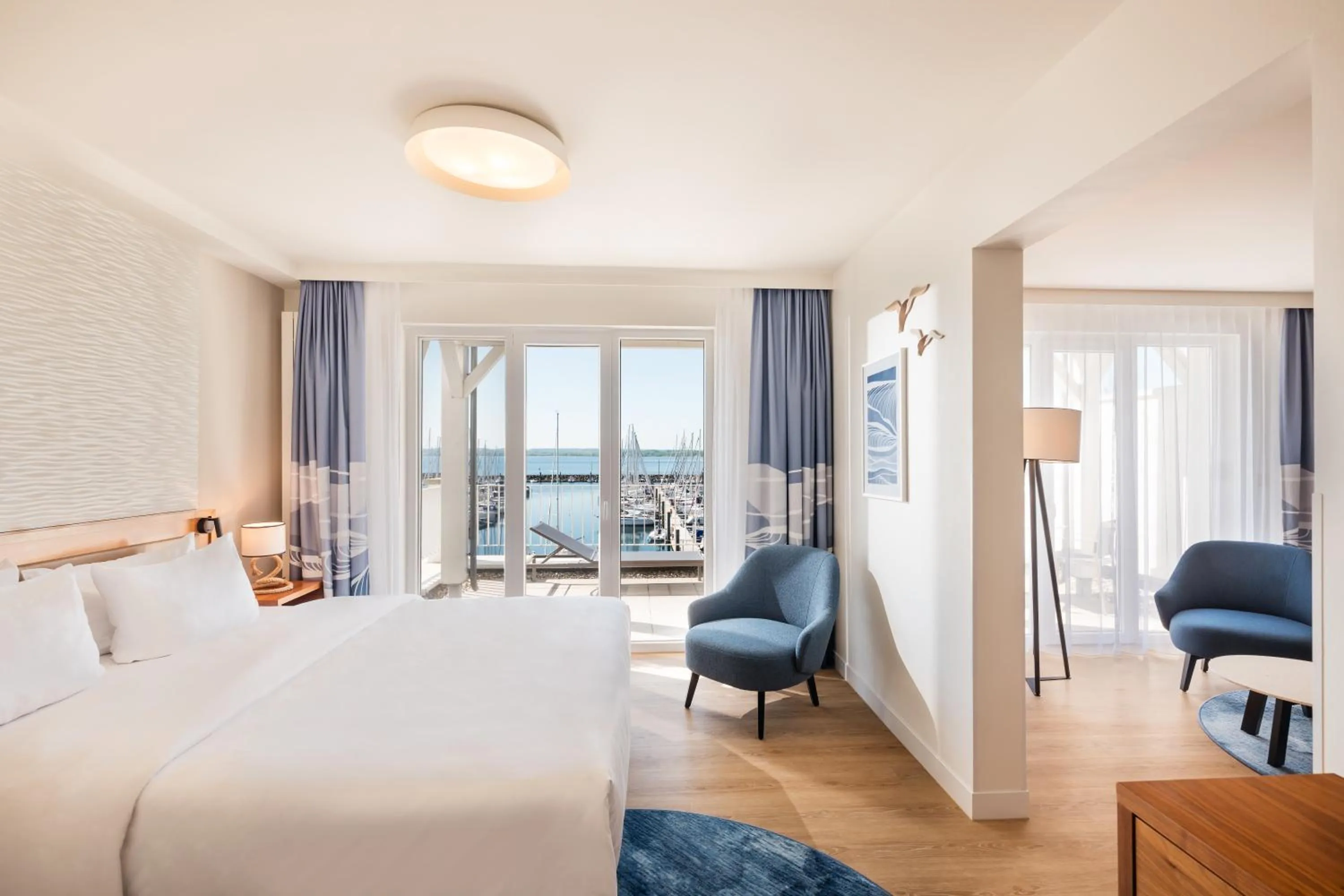 Bedroom, Bed in Lindner Hotel Boltenhagen, part of JdV by Hyatt