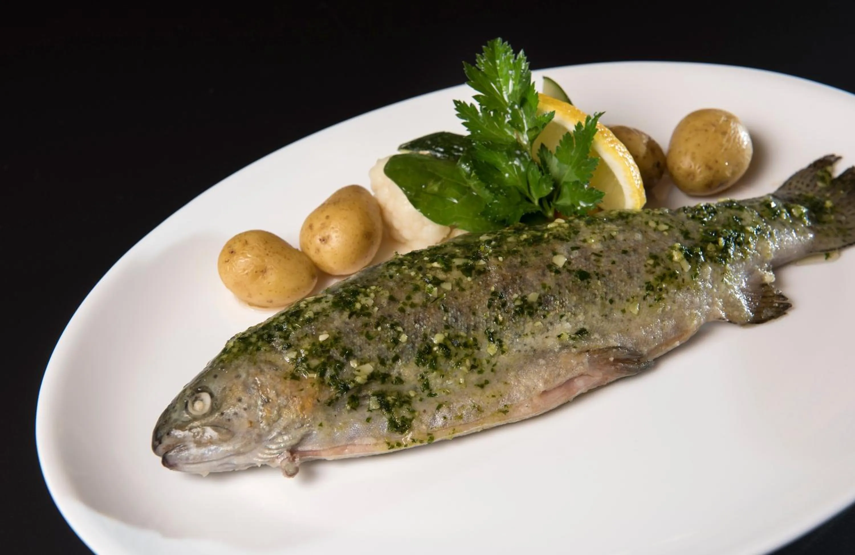 Food close-up in Hotel Weiss Kreuz