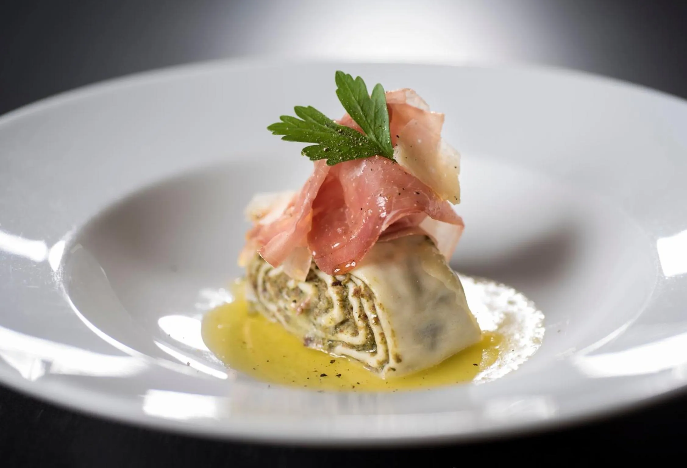 Food close-up in Hotel Weiss Kreuz