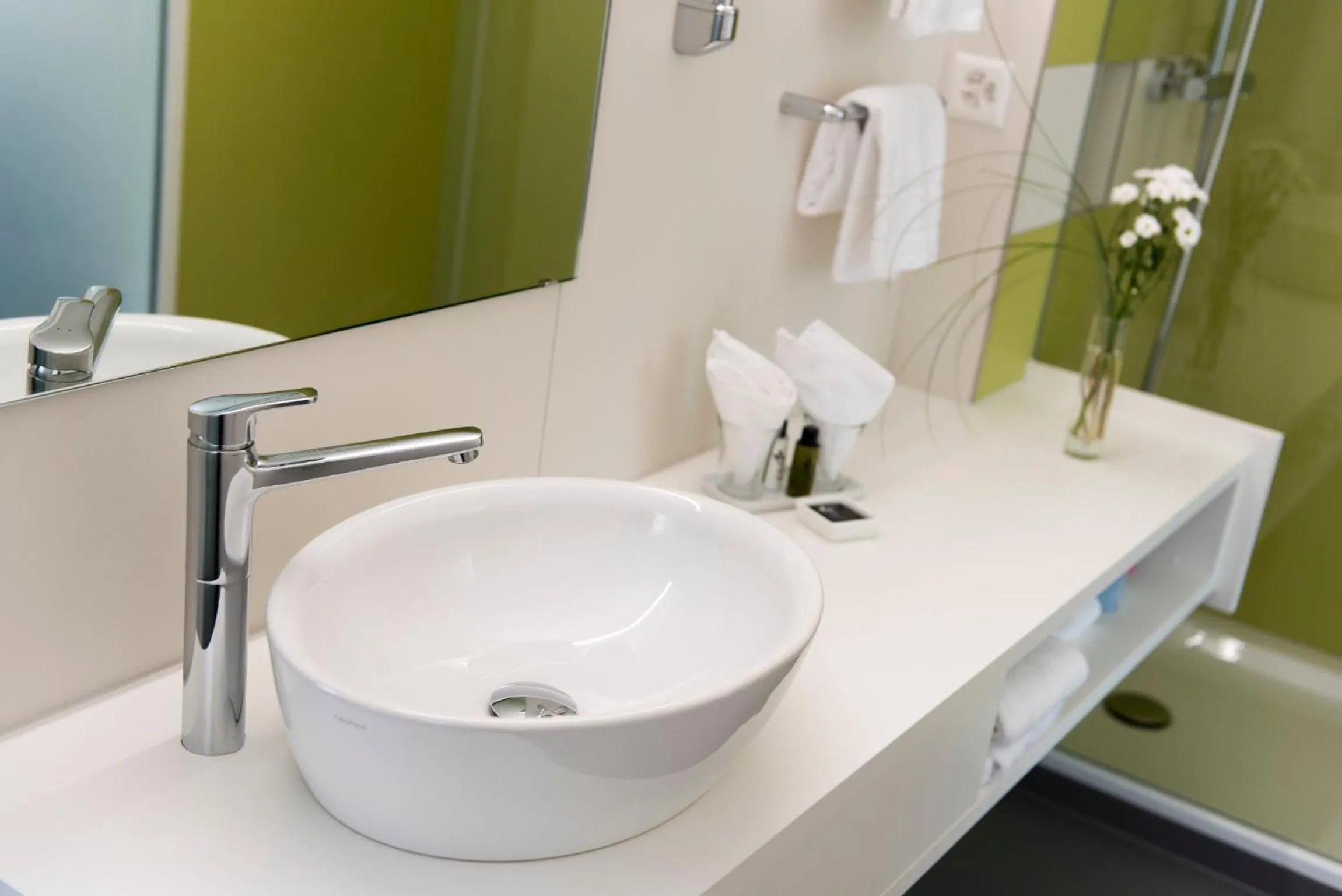 Bathroom in Hotel Weiss Kreuz