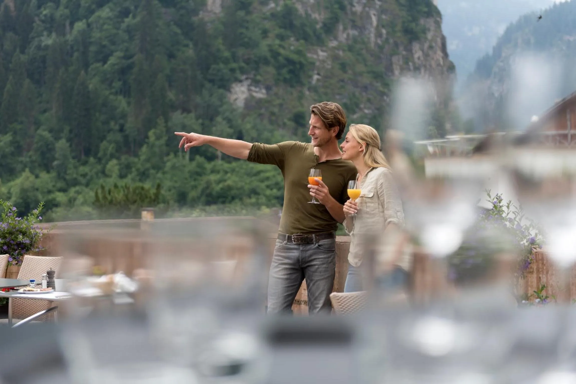 Day in Hotel Weiss Kreuz