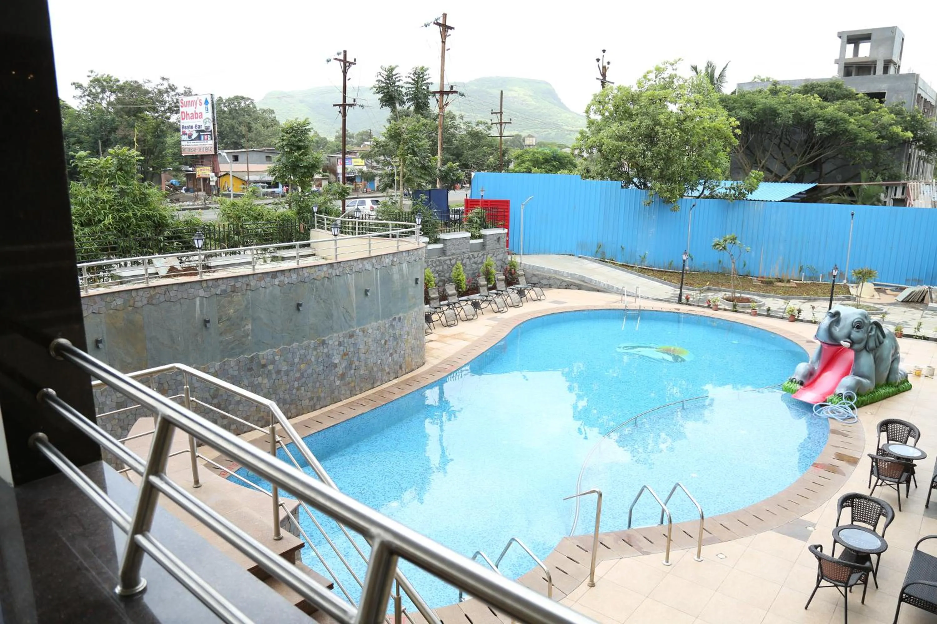 Mountain view in VITS Lonavala