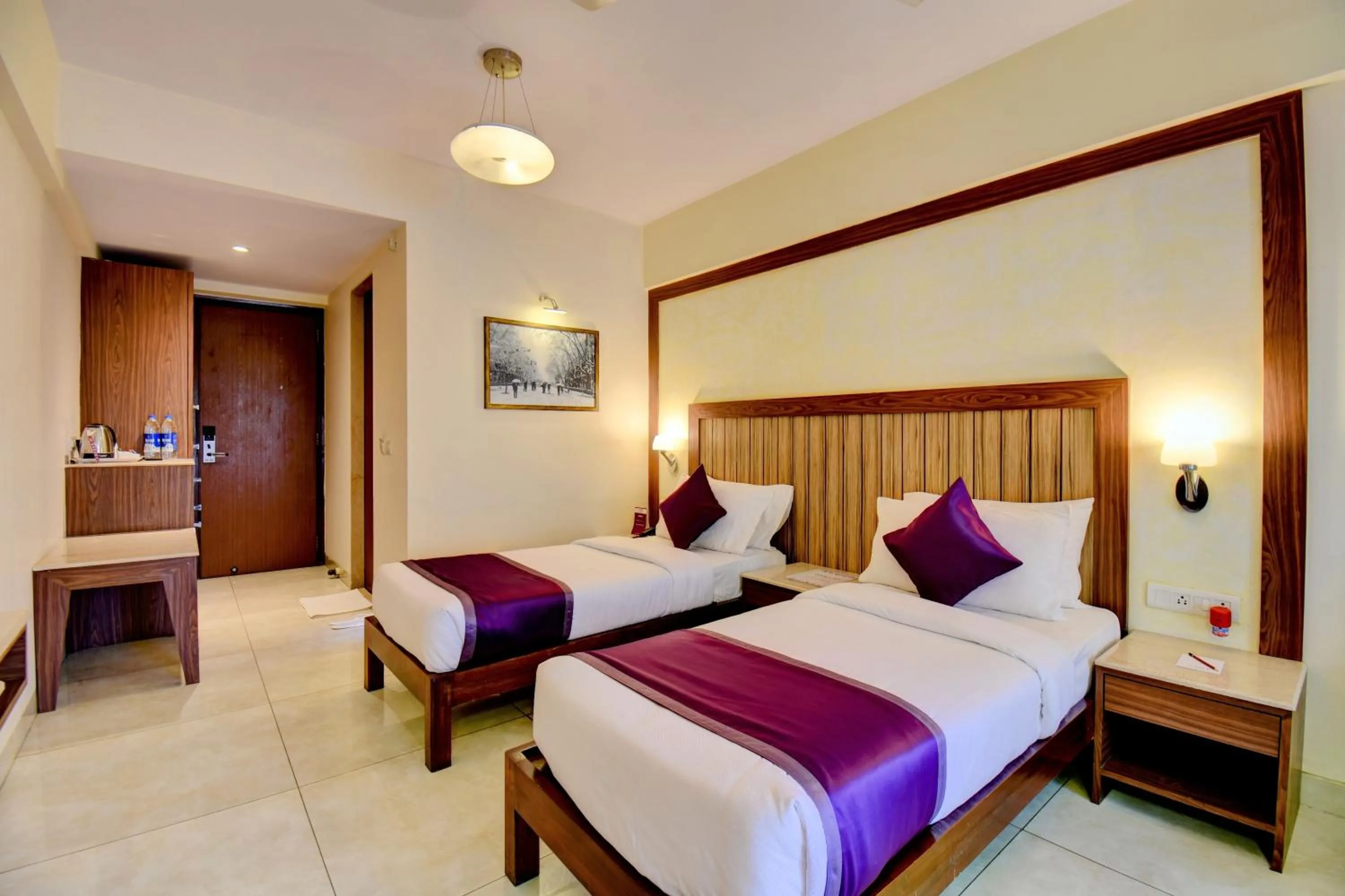 Bedroom, Bed in VITS Lonavala