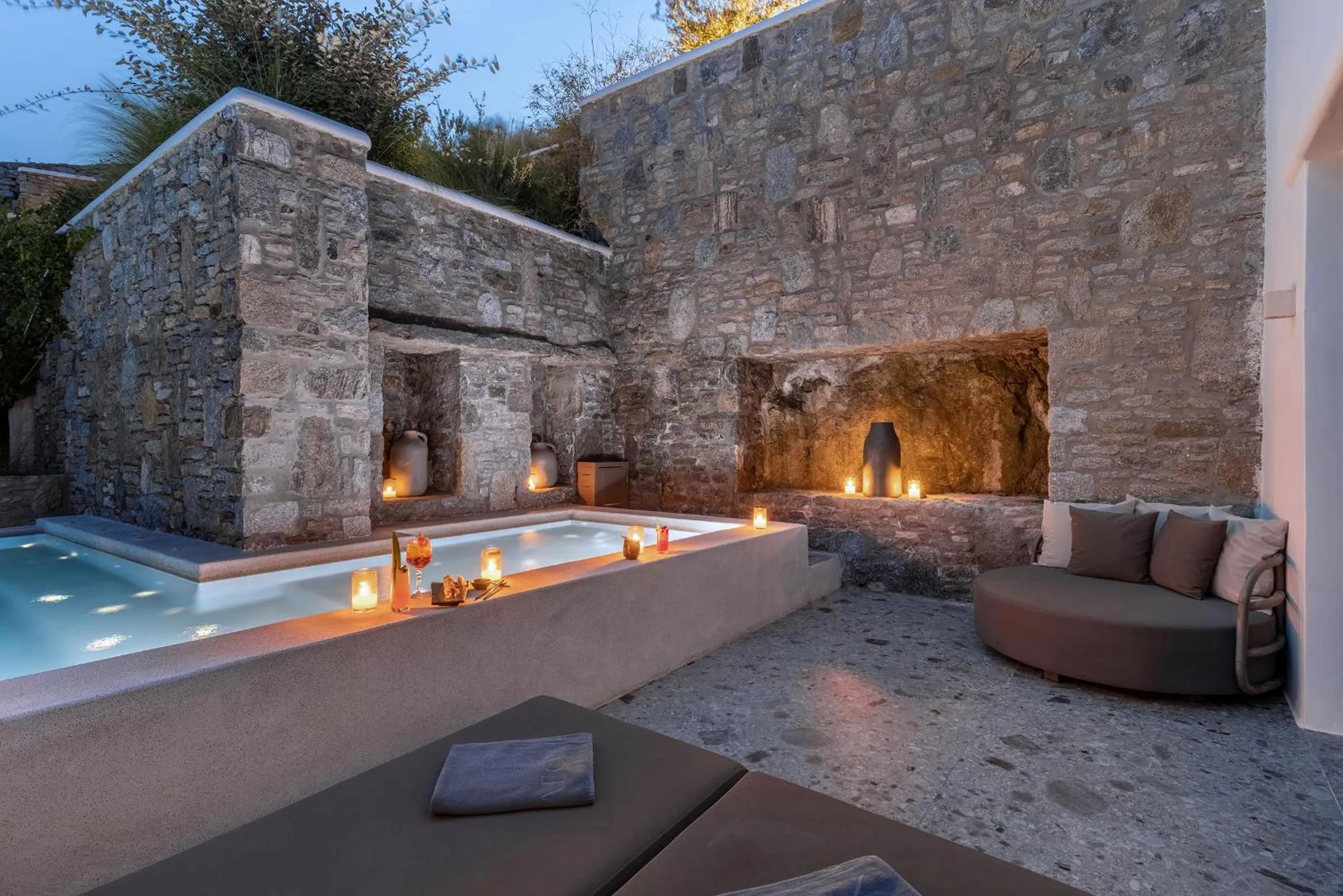 Balcony/Terrace in Aeonic Suites and Spa