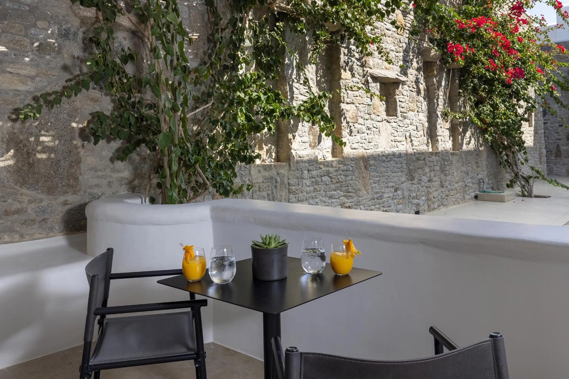 Balcony/Terrace in Aeonic Suites and Spa