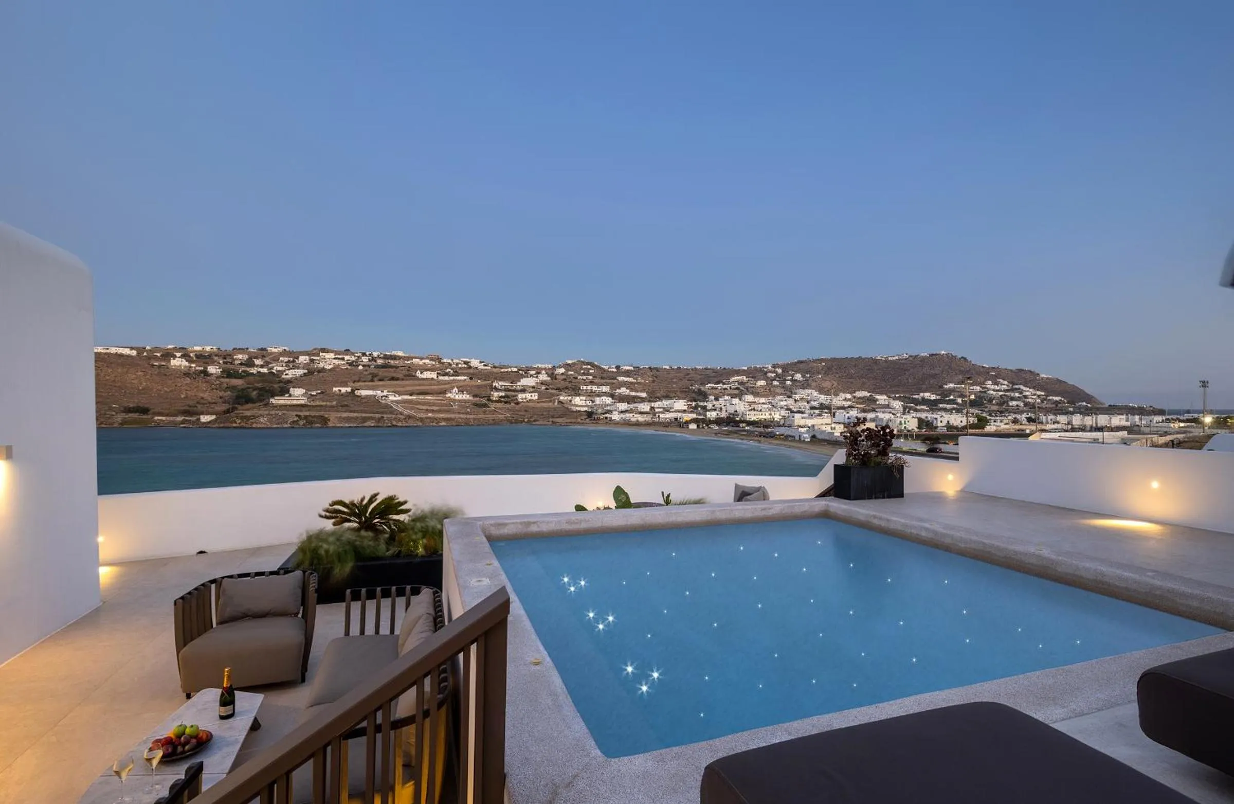 Balcony/Terrace in Aeonic Suites and Spa
