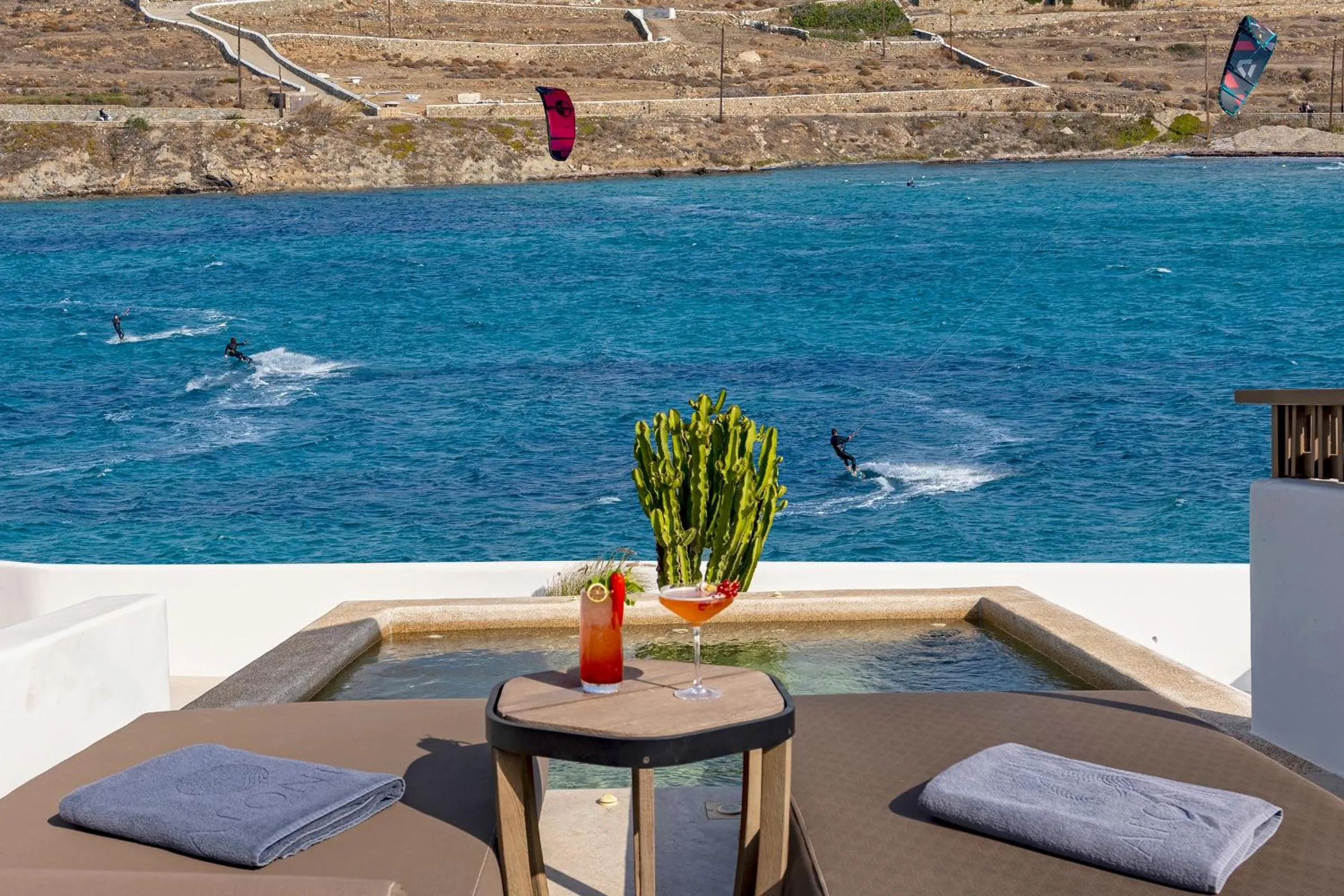 Sea view in Aeonic Suites and Spa