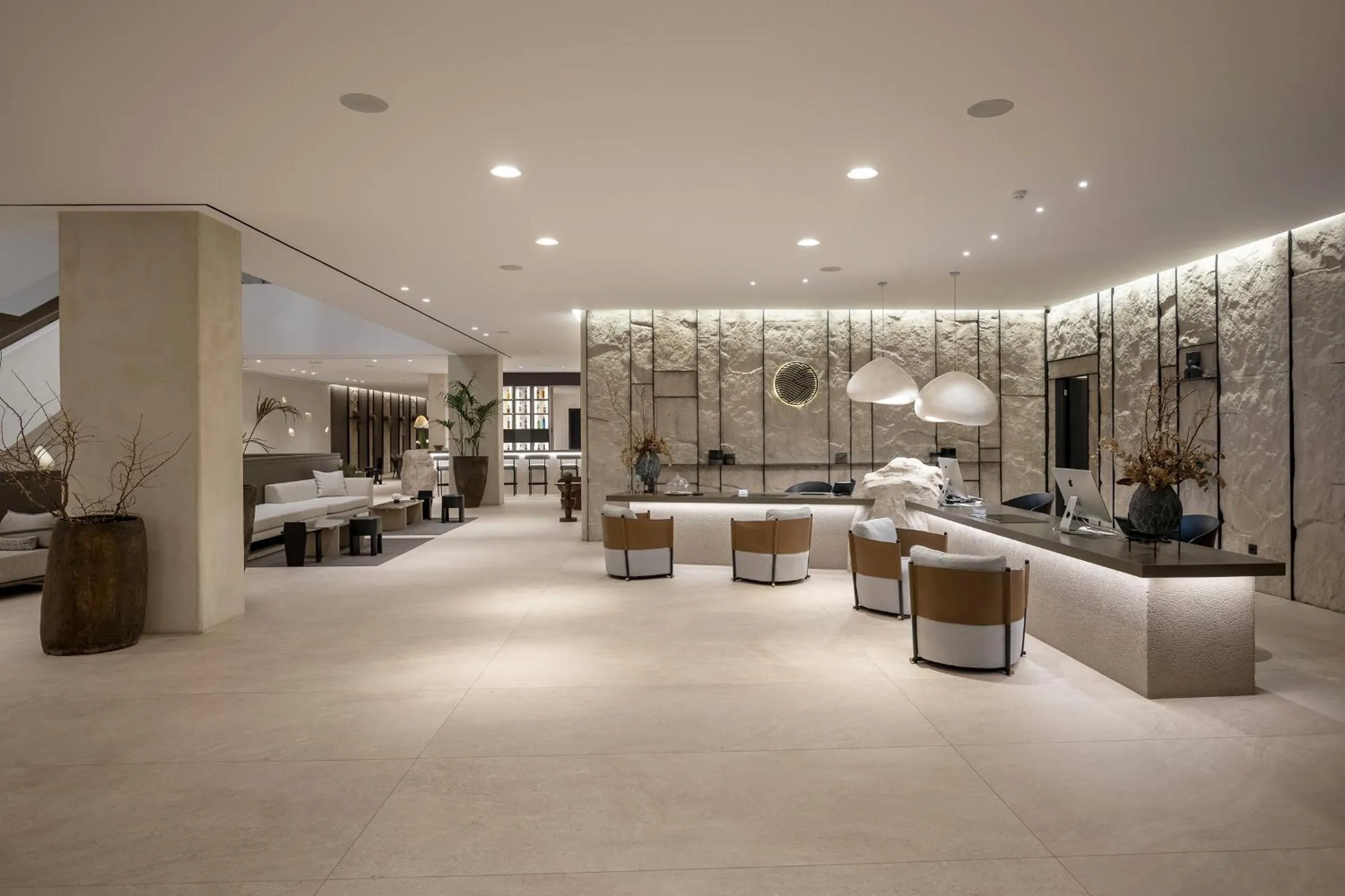 Lobby or reception in Aeonic Suites and Spa