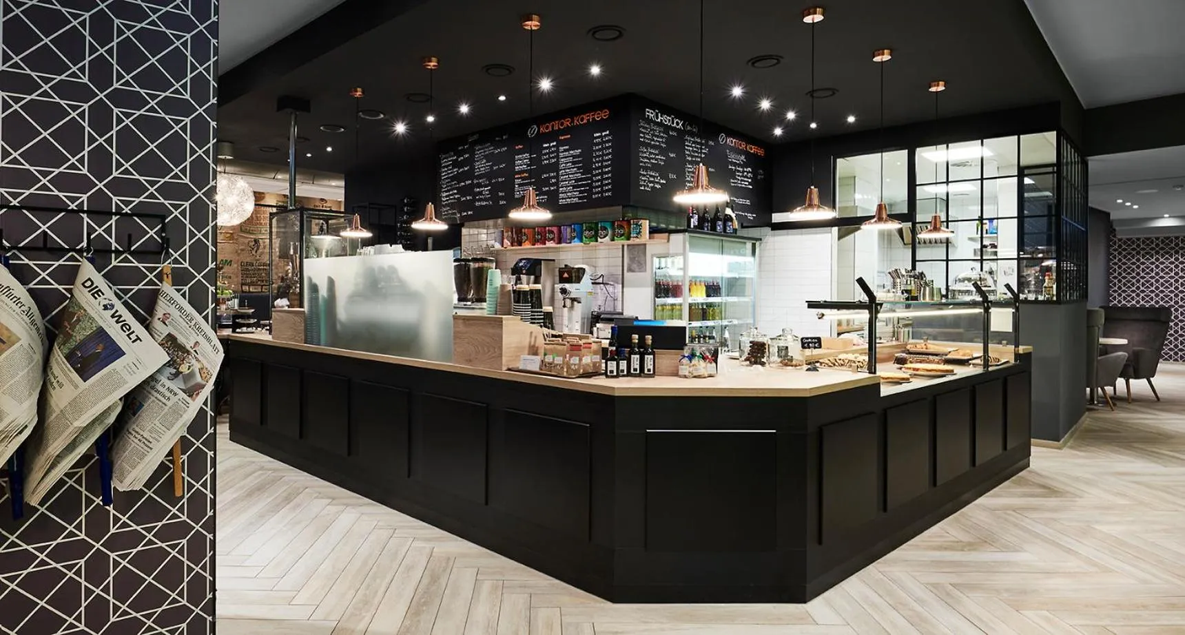 Restaurant/places to eat in Hotel Hansa