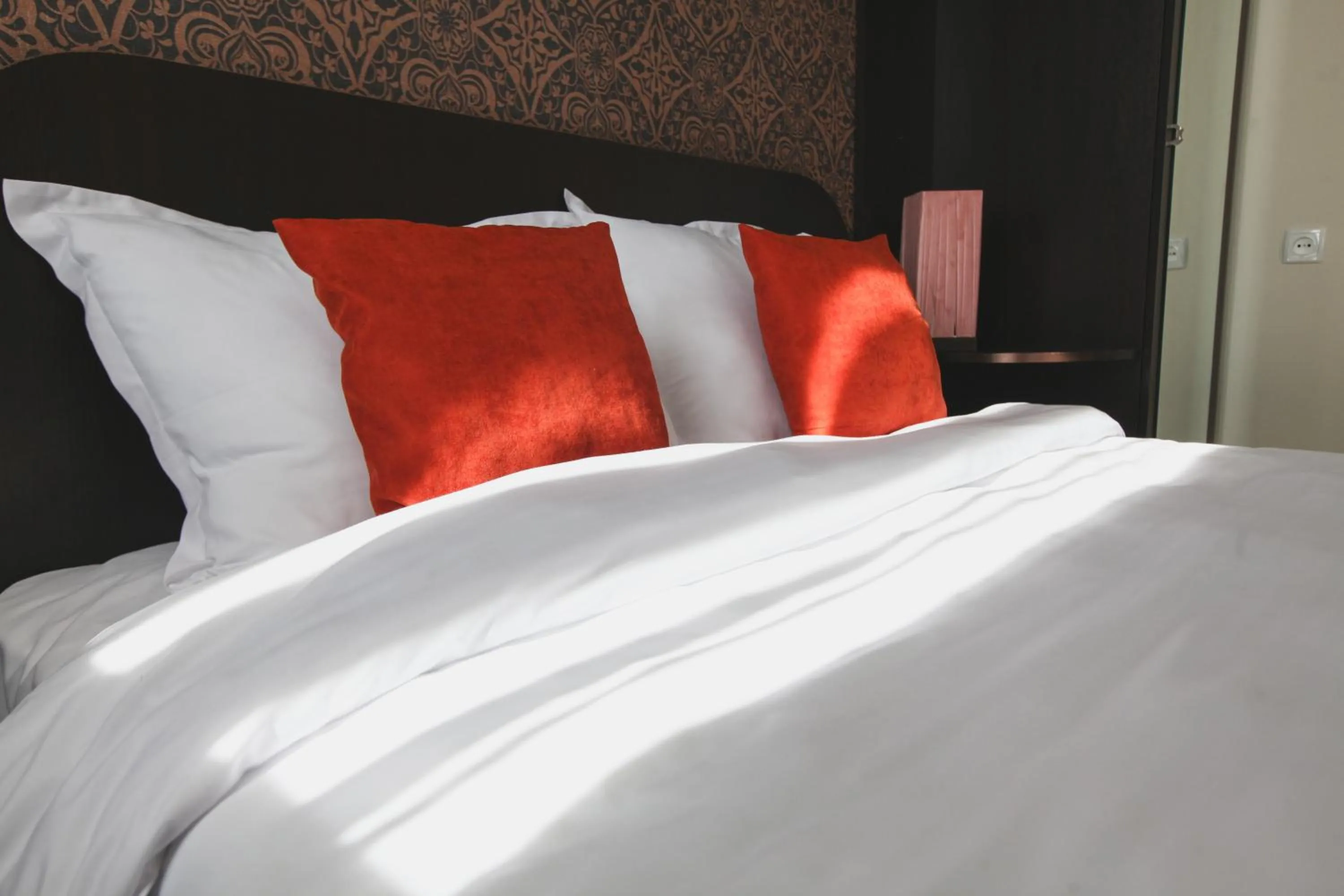 Bed in Georgia Tbilisi GT Hotel