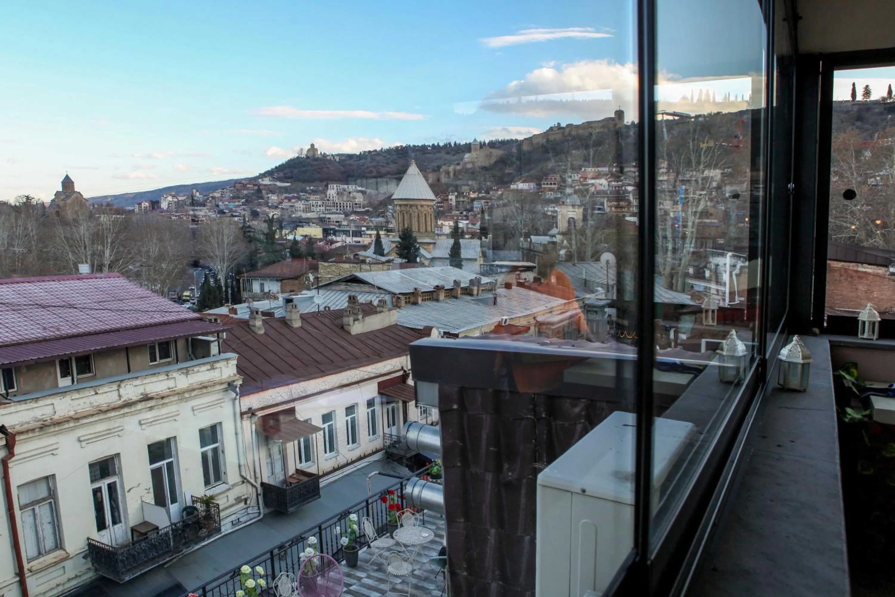 Balcony/Terrace in Georgia Tbilisi GT Hotel