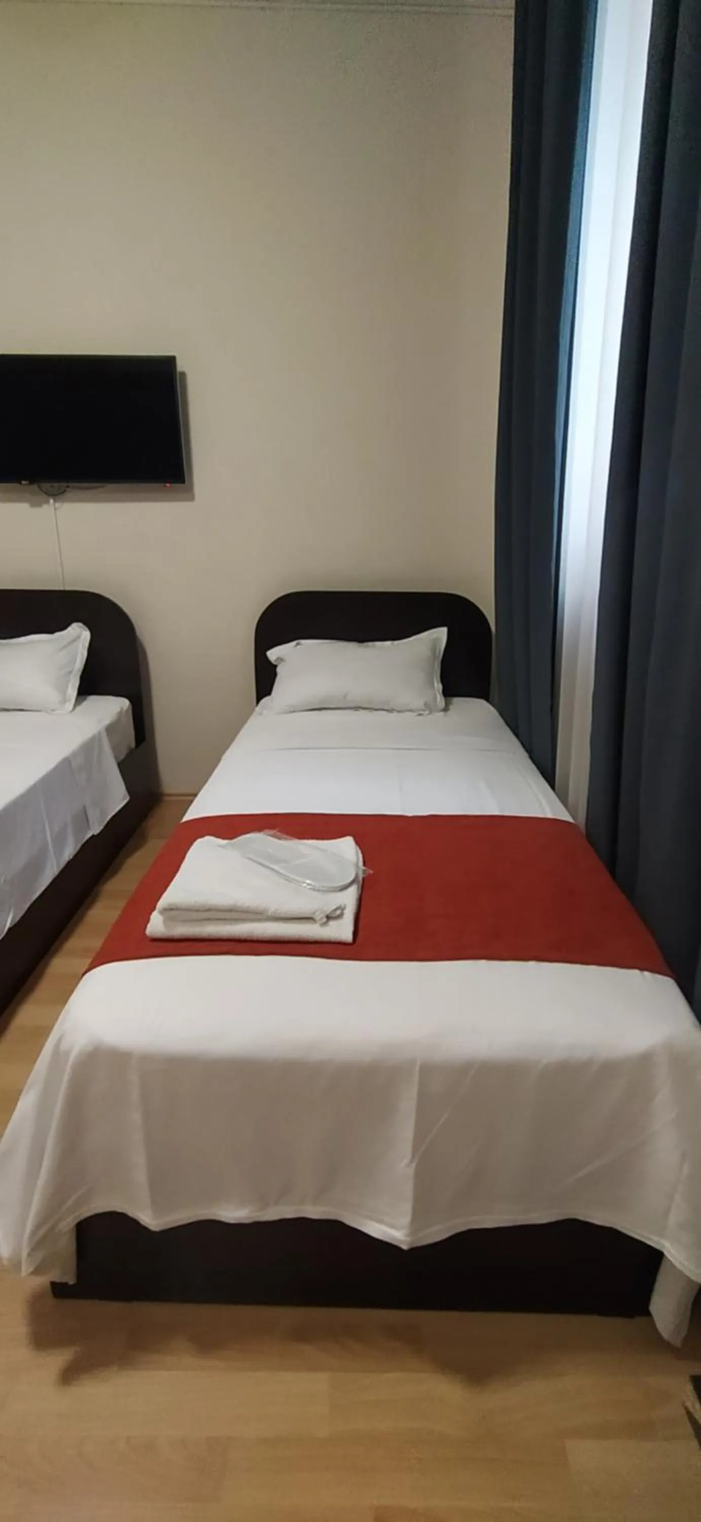 Bed in Georgia Tbilisi GT Hotel