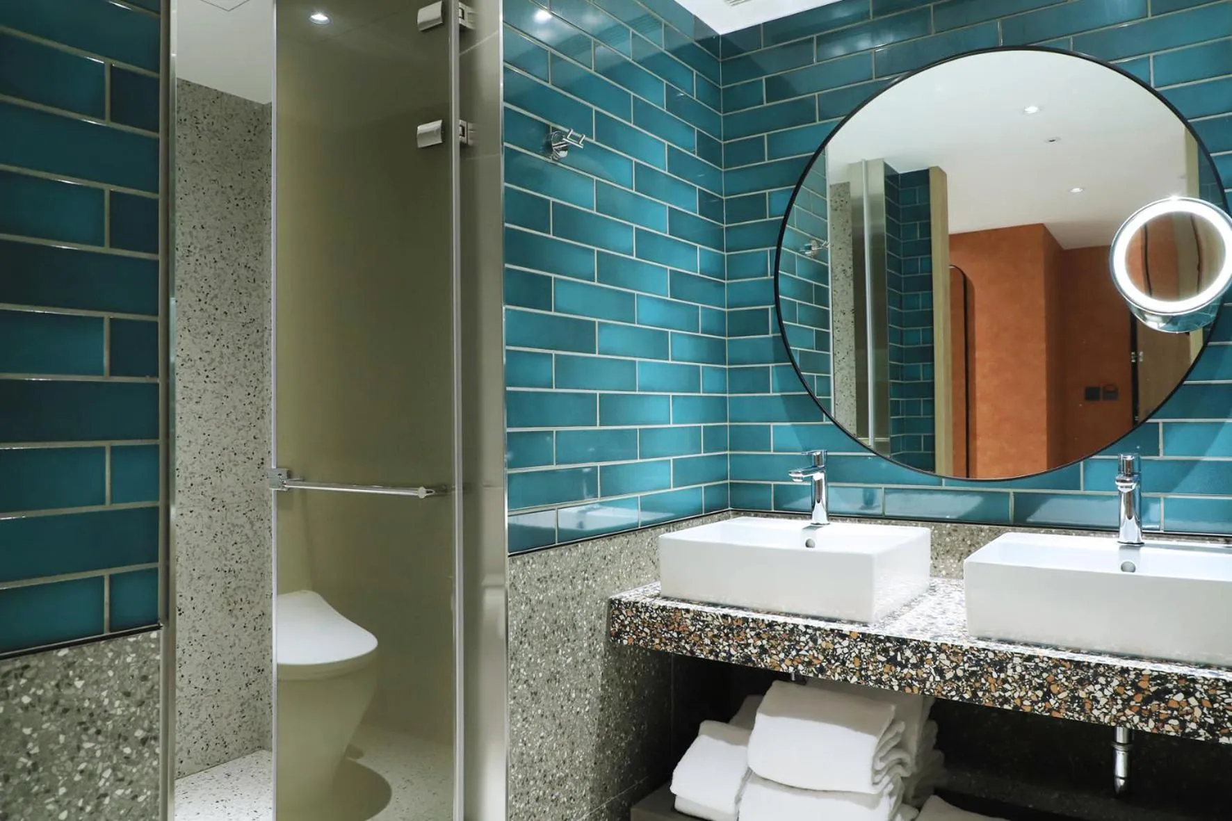 Bathroom in Just Sleep Tainan Hushan