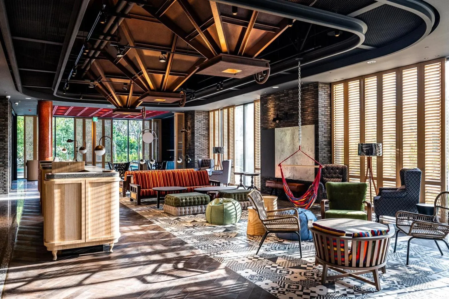 Lounge or bar in Just Sleep Tainan Hushan