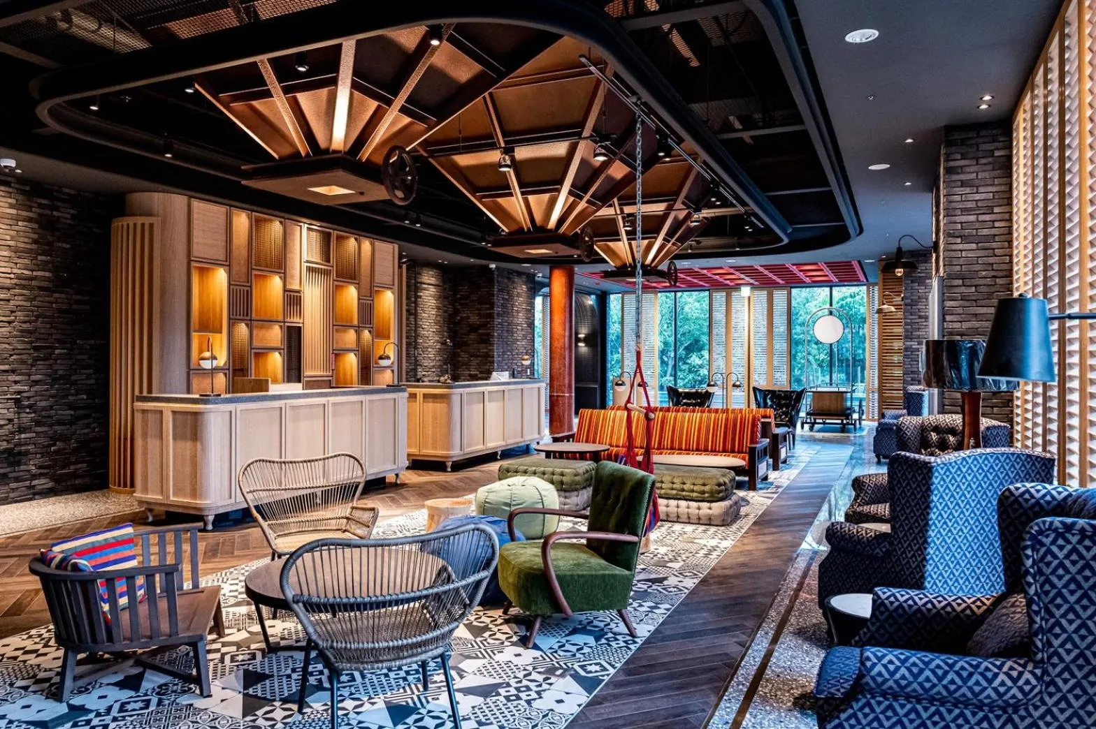 Lobby or reception in Just Sleep Tainan Hushan