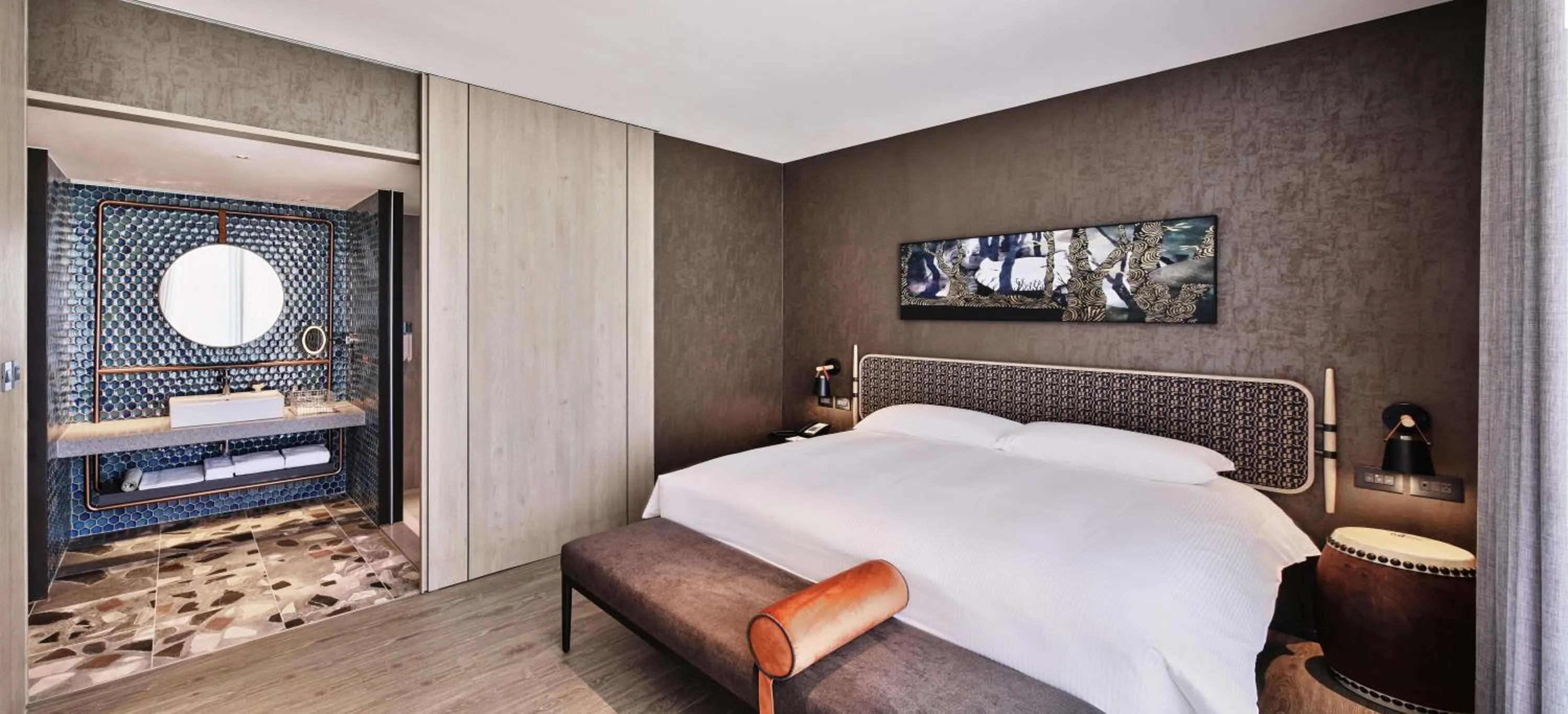 Bedroom, Bed in Just Sleep Tainan Hushan