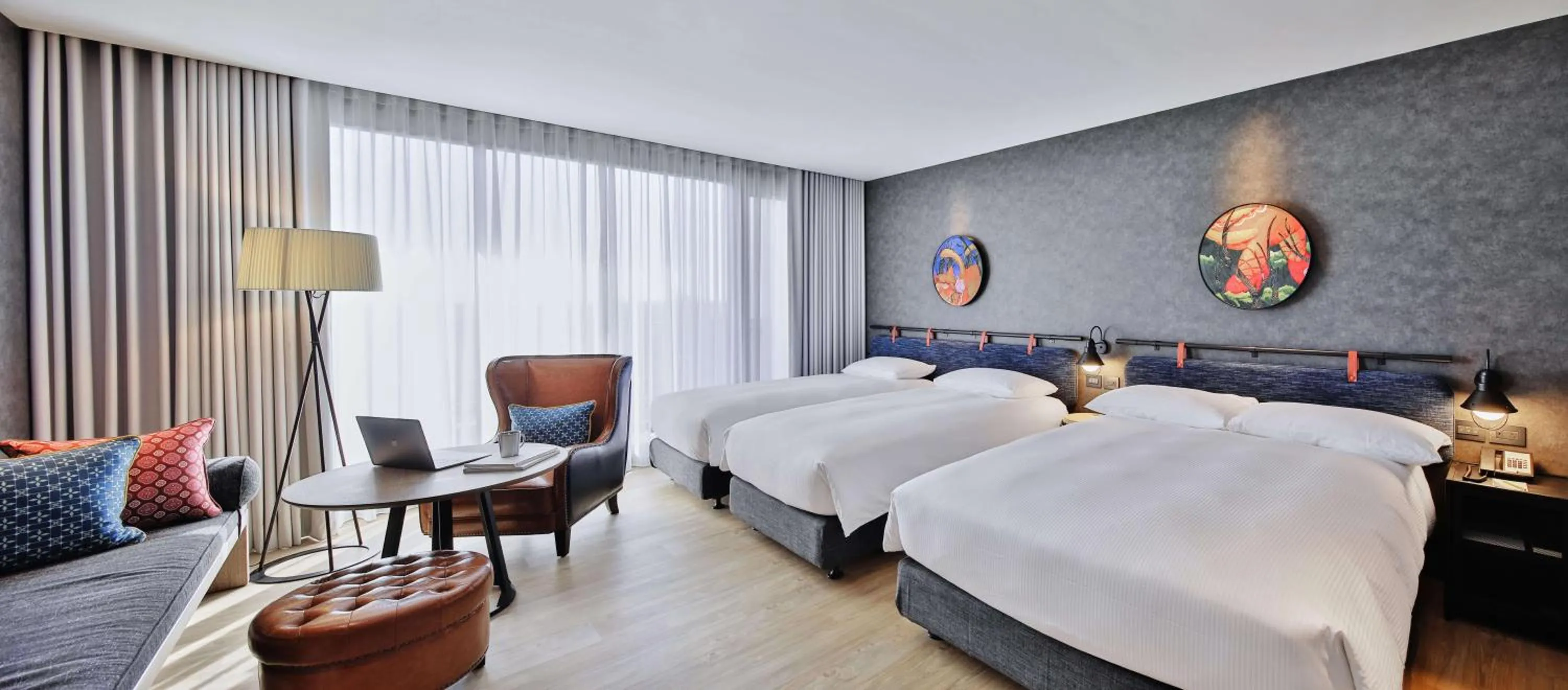 Bedroom, Bed in Just Sleep Tainan Hushan