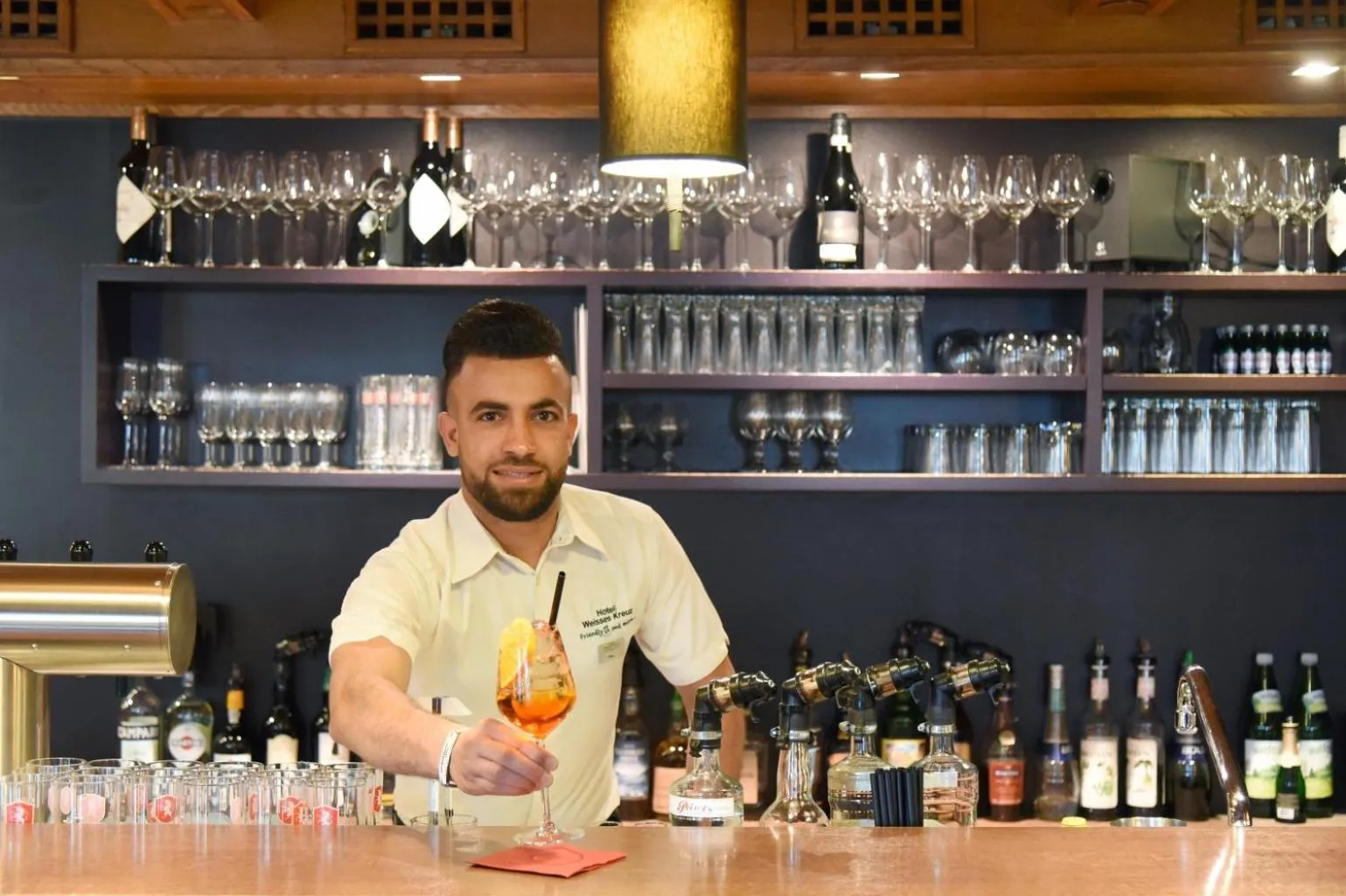 People in Hotel Weisses Kreuz