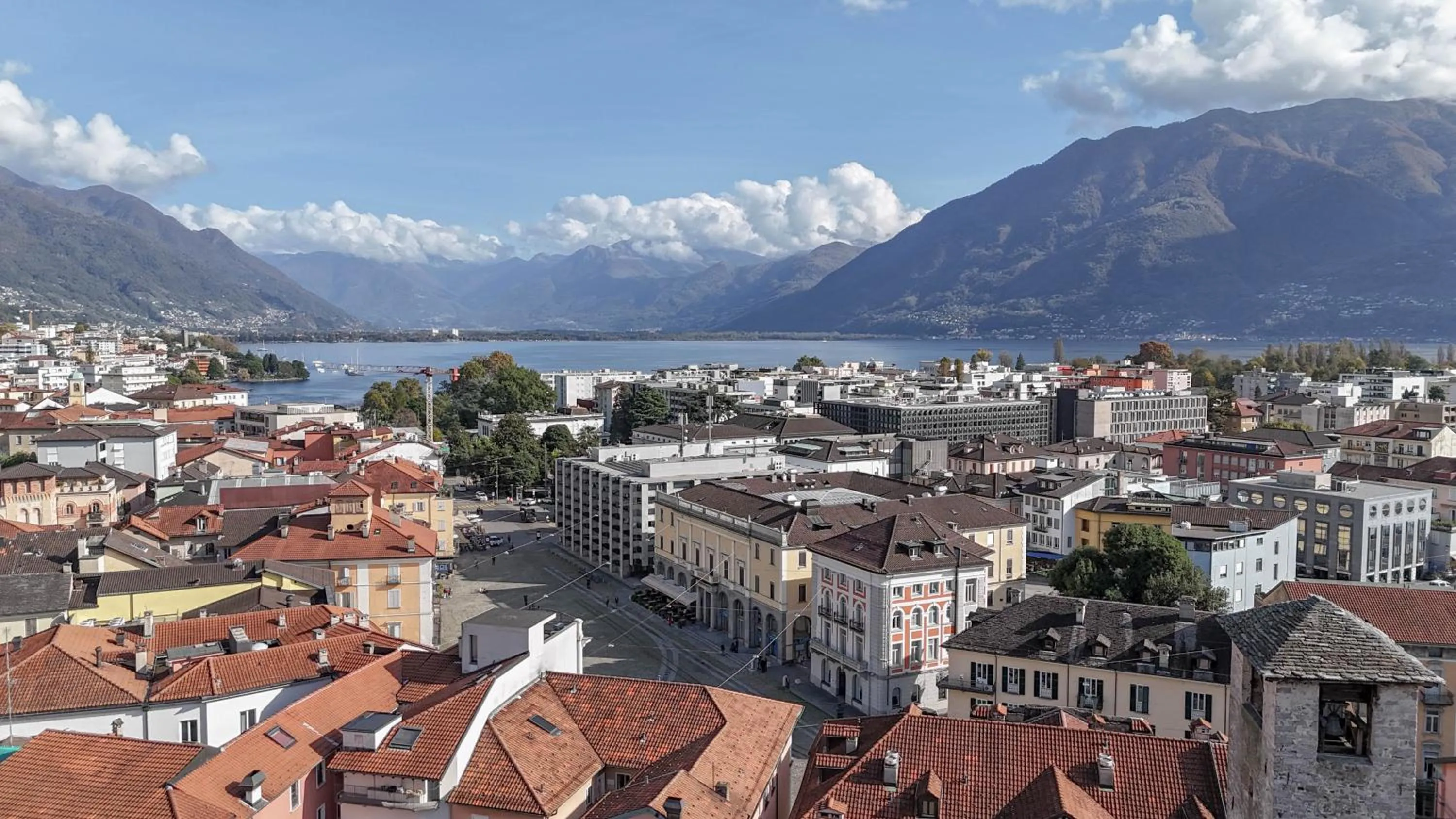 Bird's eye view in Caffè dell'Arte Boutique Rooms Locarno