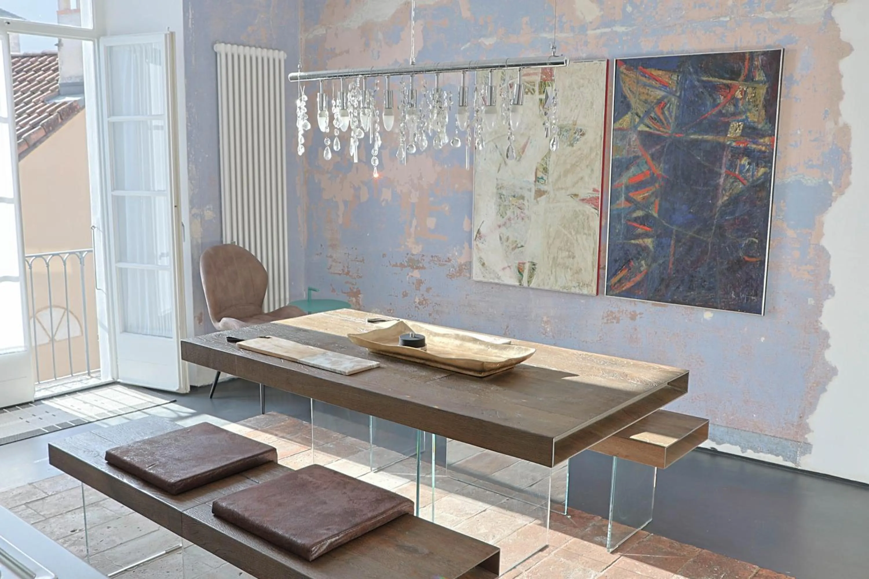 Living room in Caffè dell'Arte Boutique Rooms Locarno