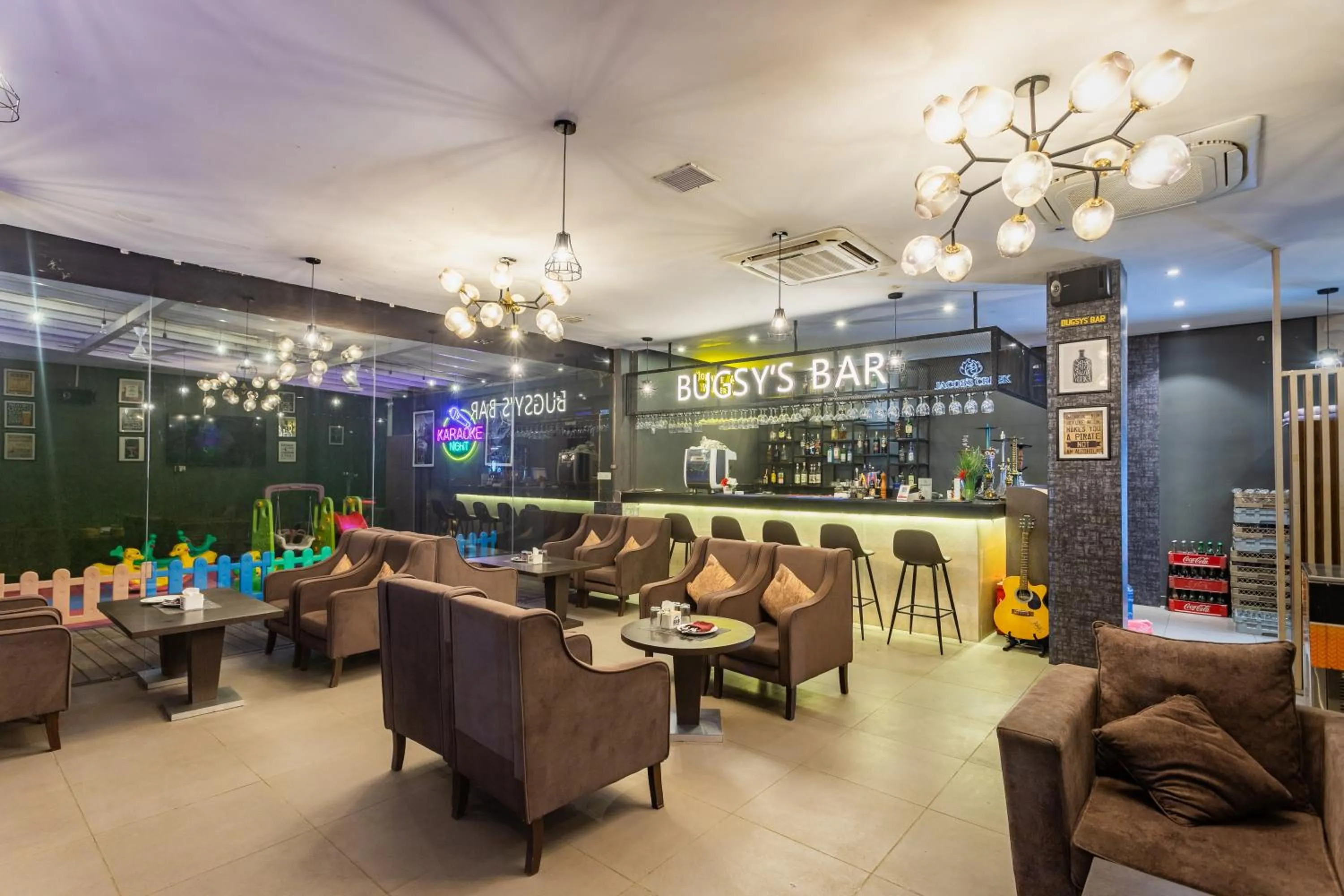 Lounge or bar in Hotel Da Flamingo