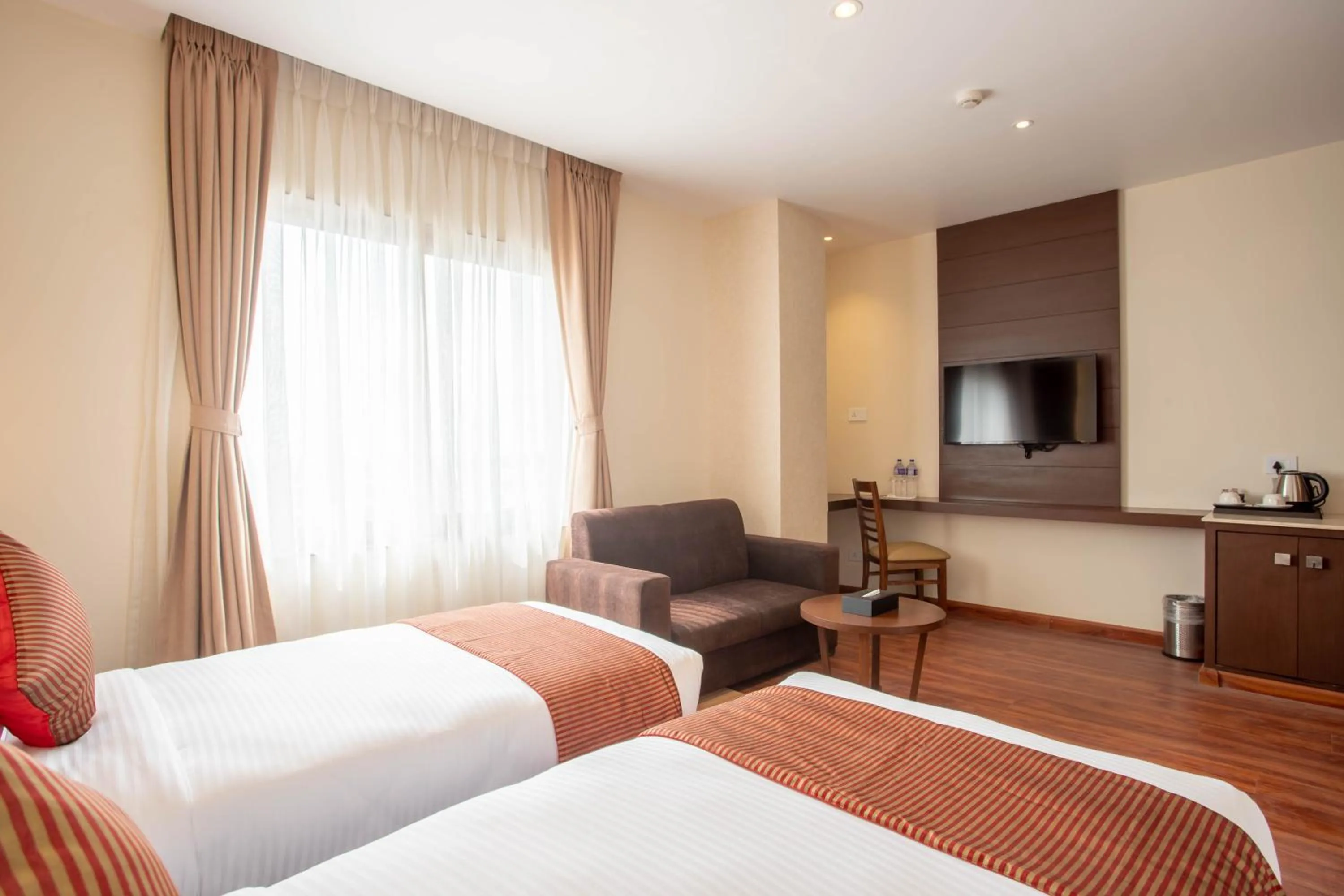 Bedroom, Bed in Hotel Da Flamingo