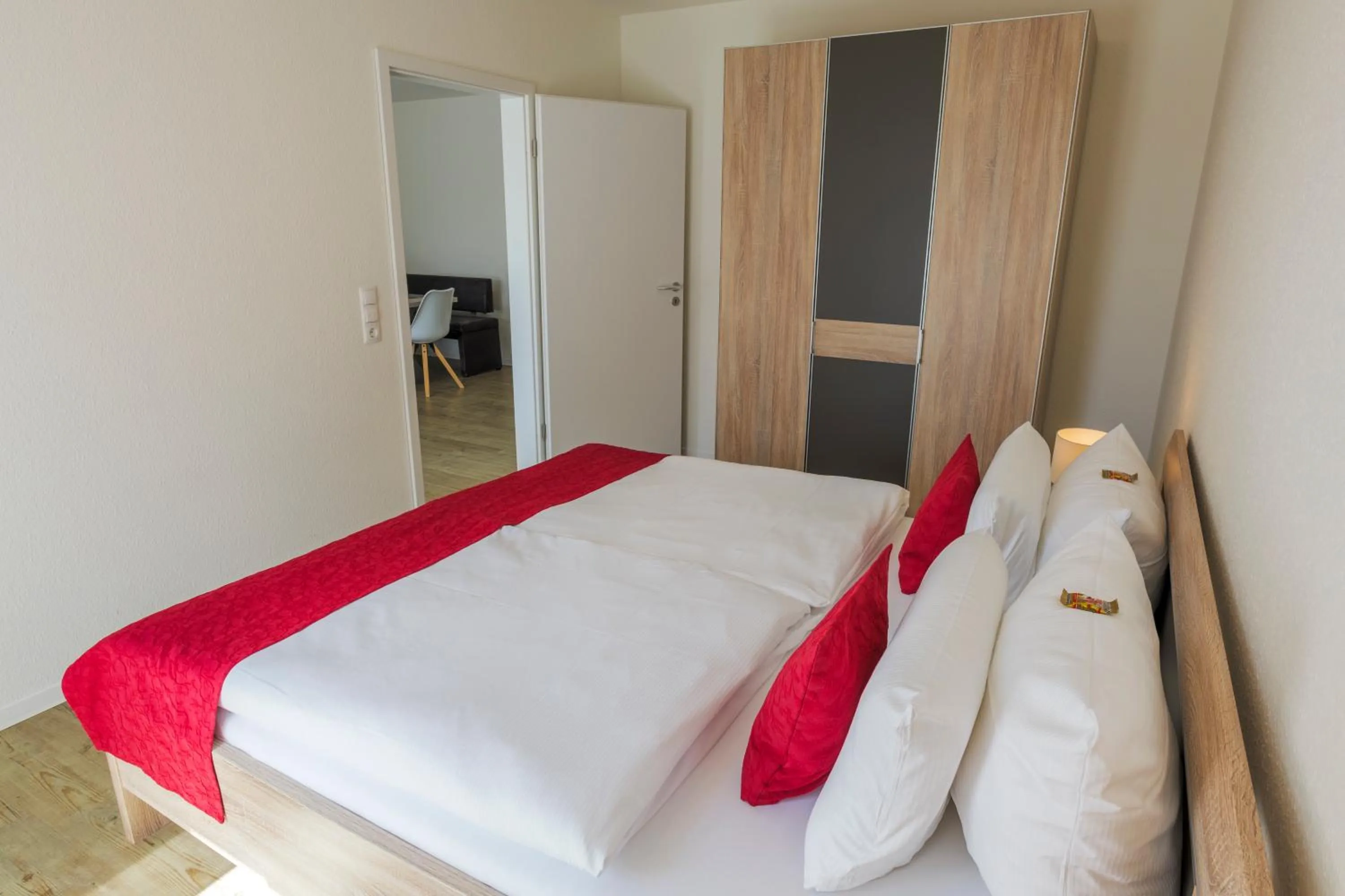 Bed in Hotel Hafen Büsum