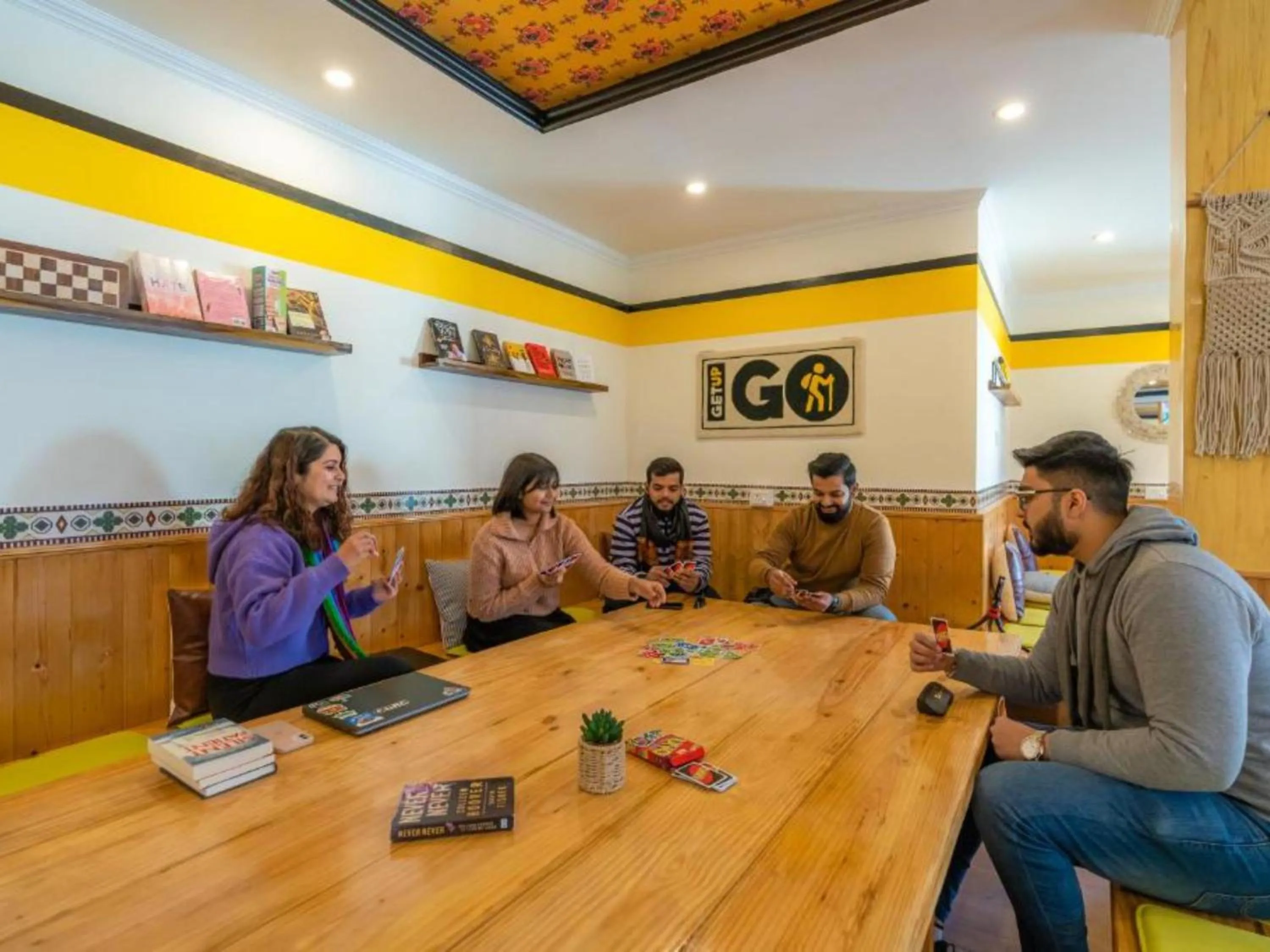 People in The Hosteller Manali, Old Manali