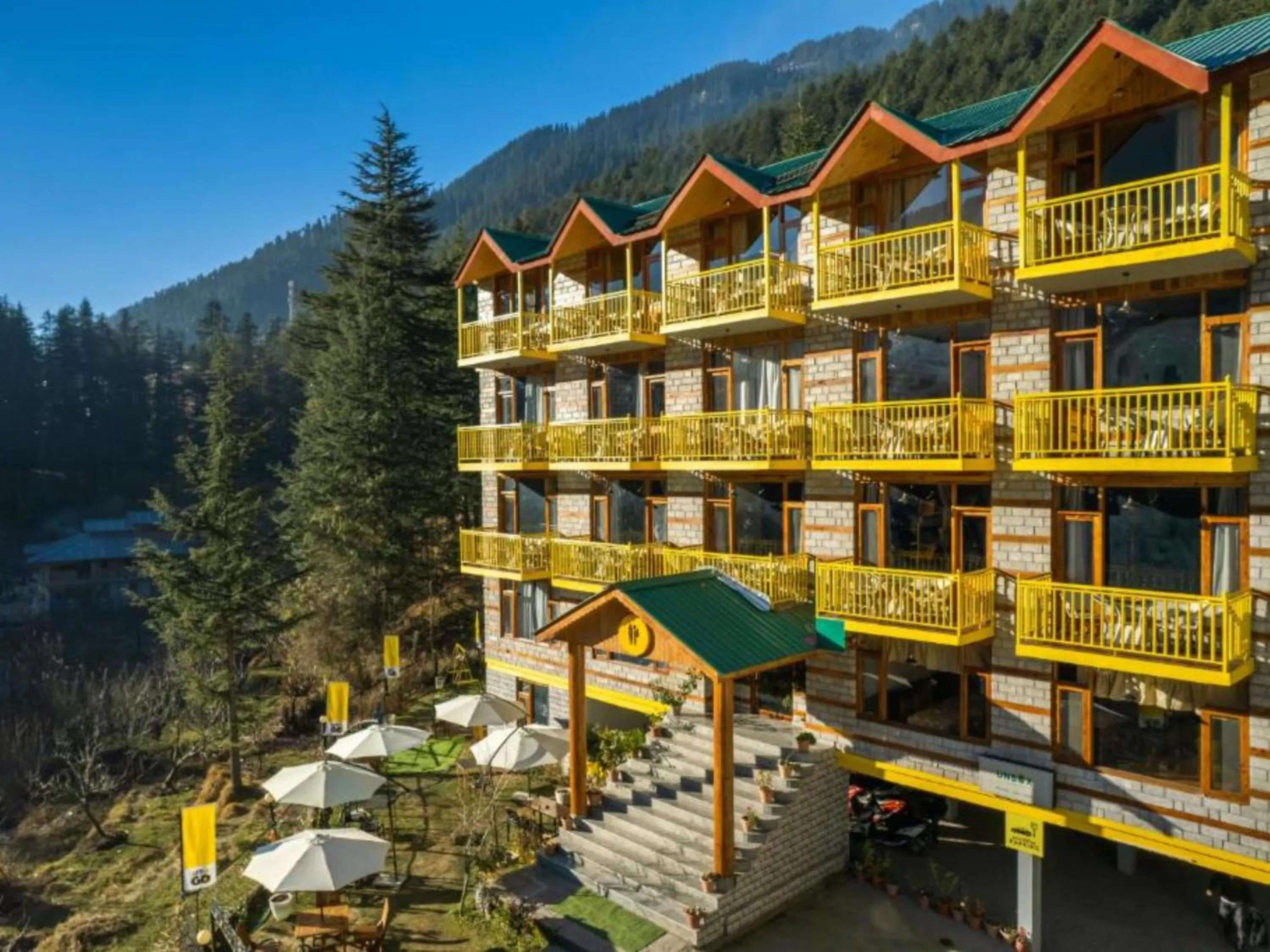 Property building in The Hosteller Manali, Old Manali