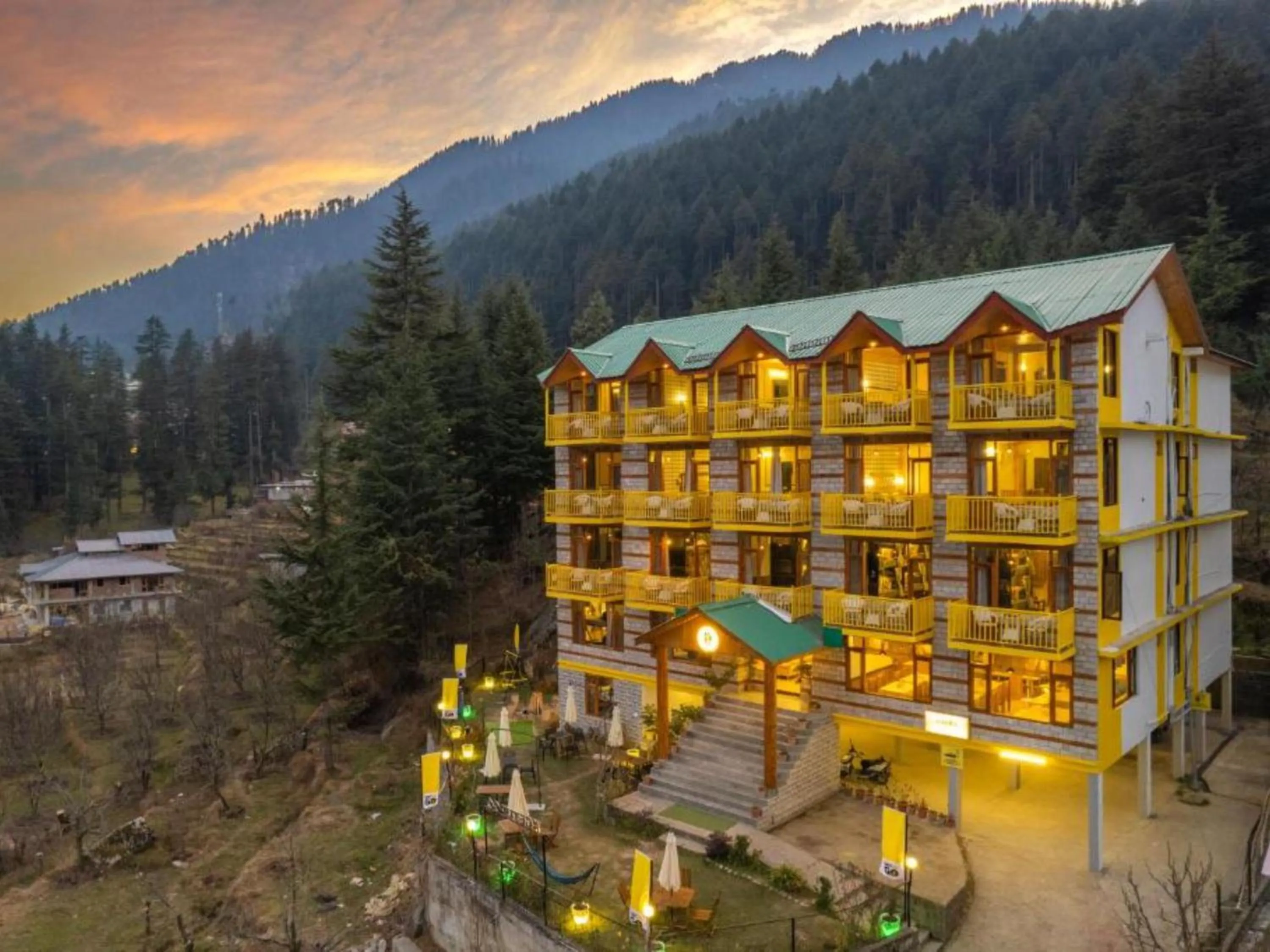 Property building in The Hosteller Manali, Old Manali