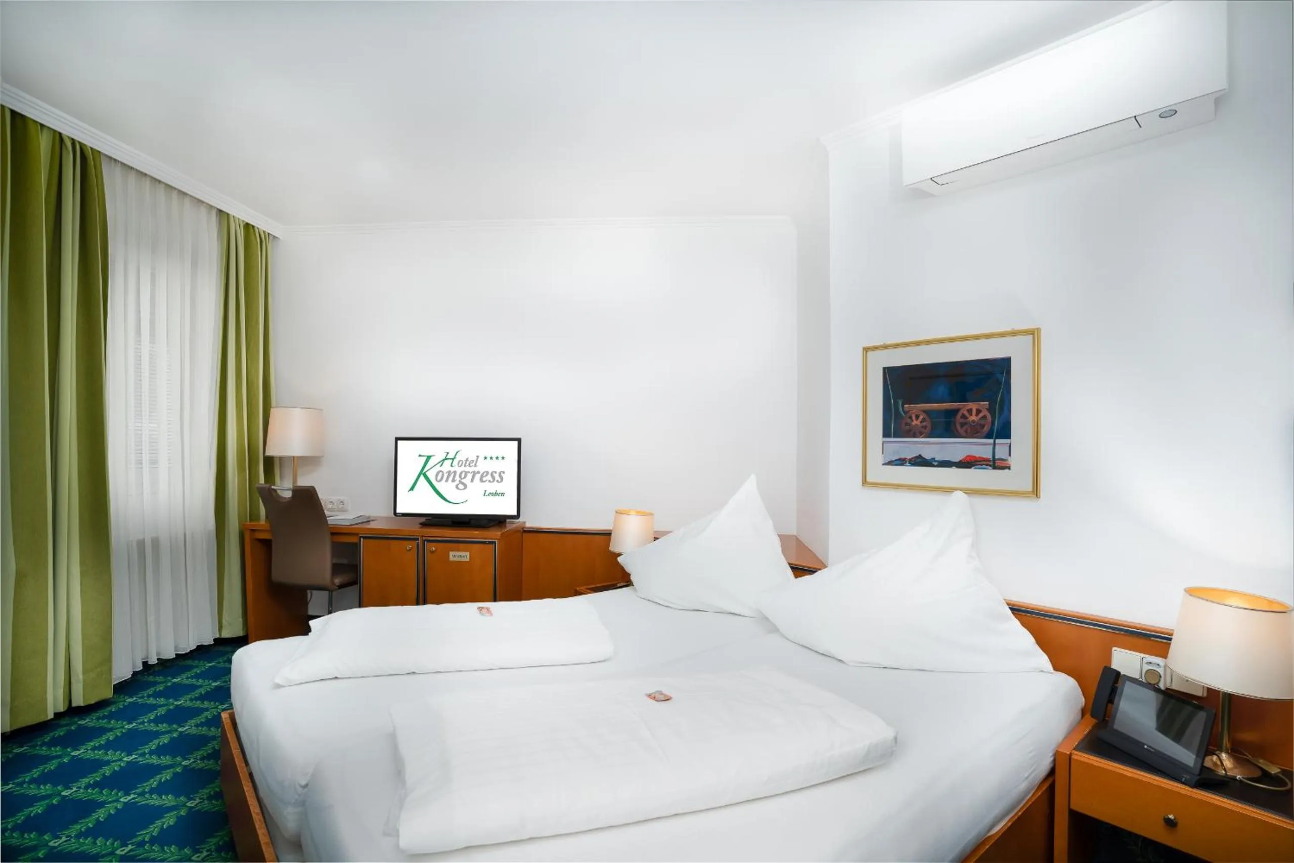 Bed in Hotel Kongress