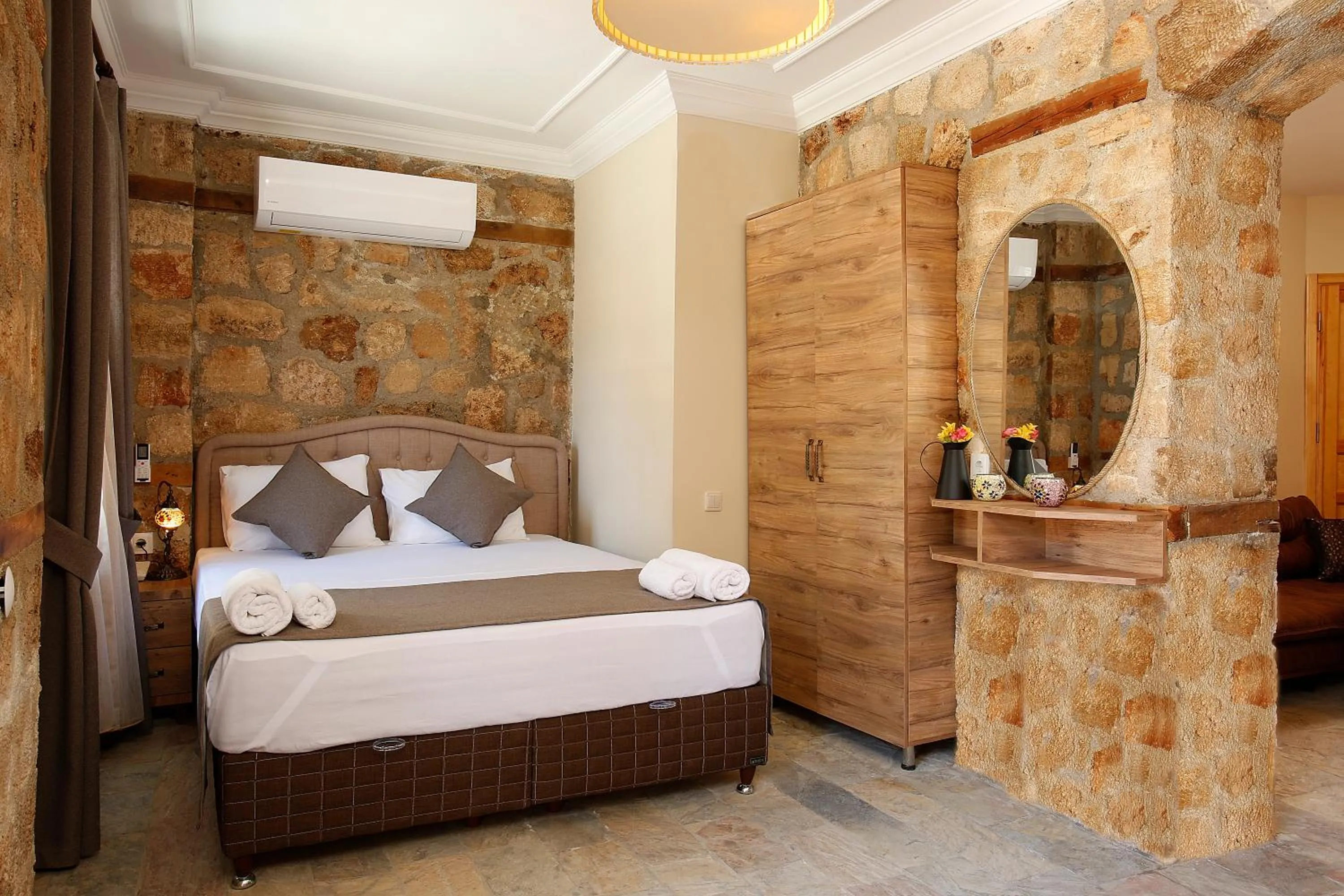 Bedroom in Castle Inn Boutique Hotel