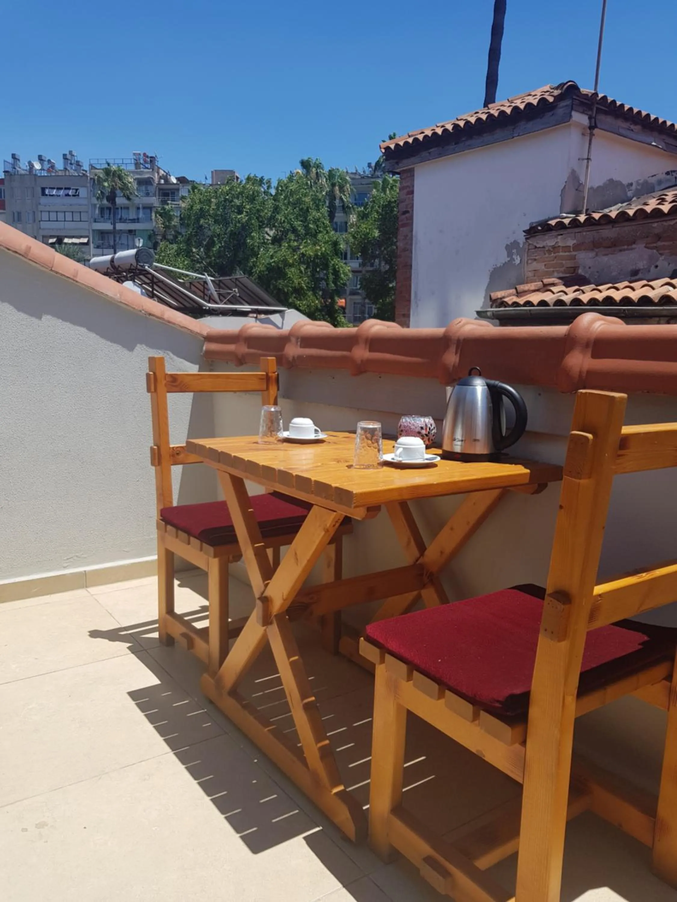 Balcony/Terrace in Castle Inn Boutique Hotel