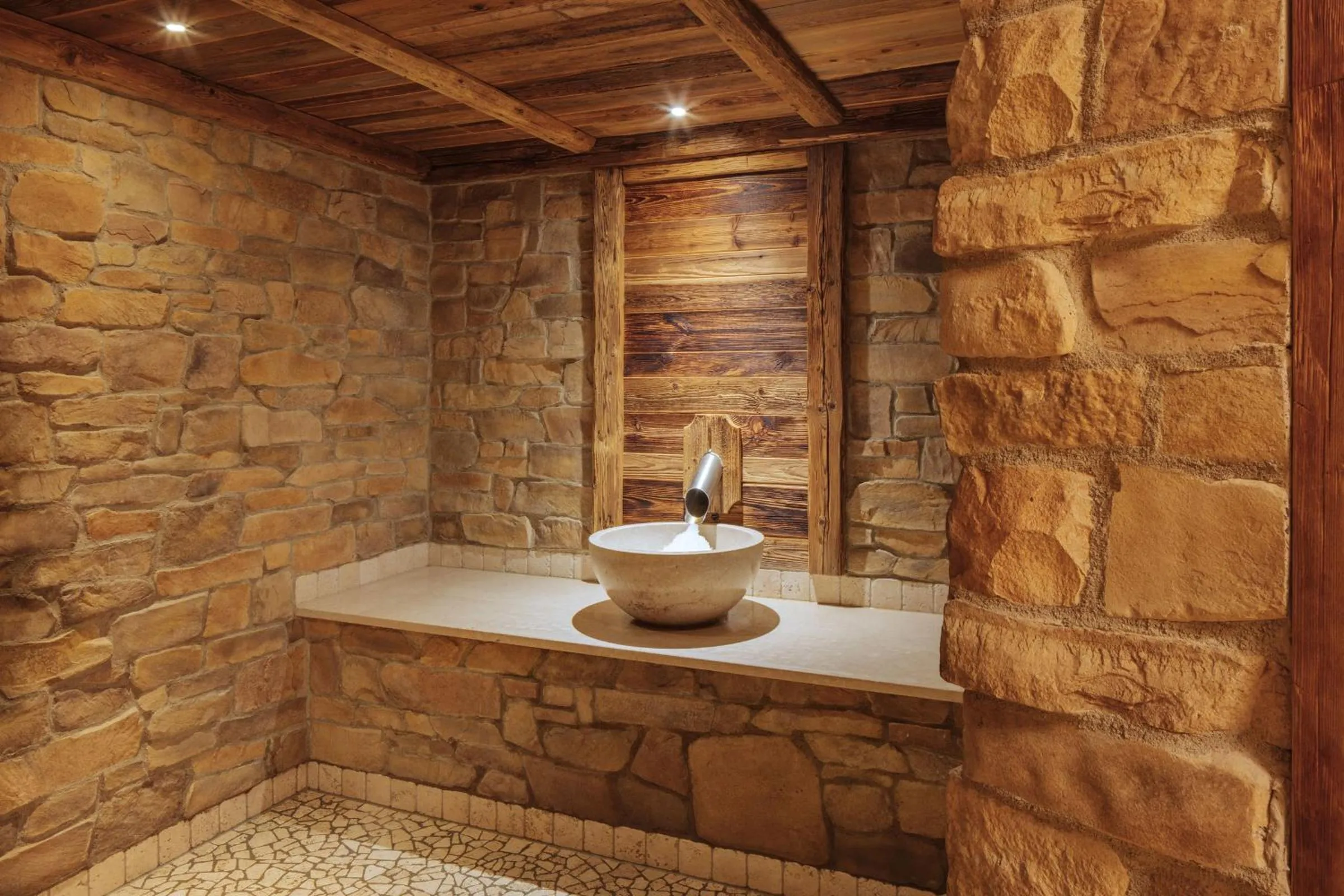 Sauna in Berg-Spa & Hotel Zamangspitze