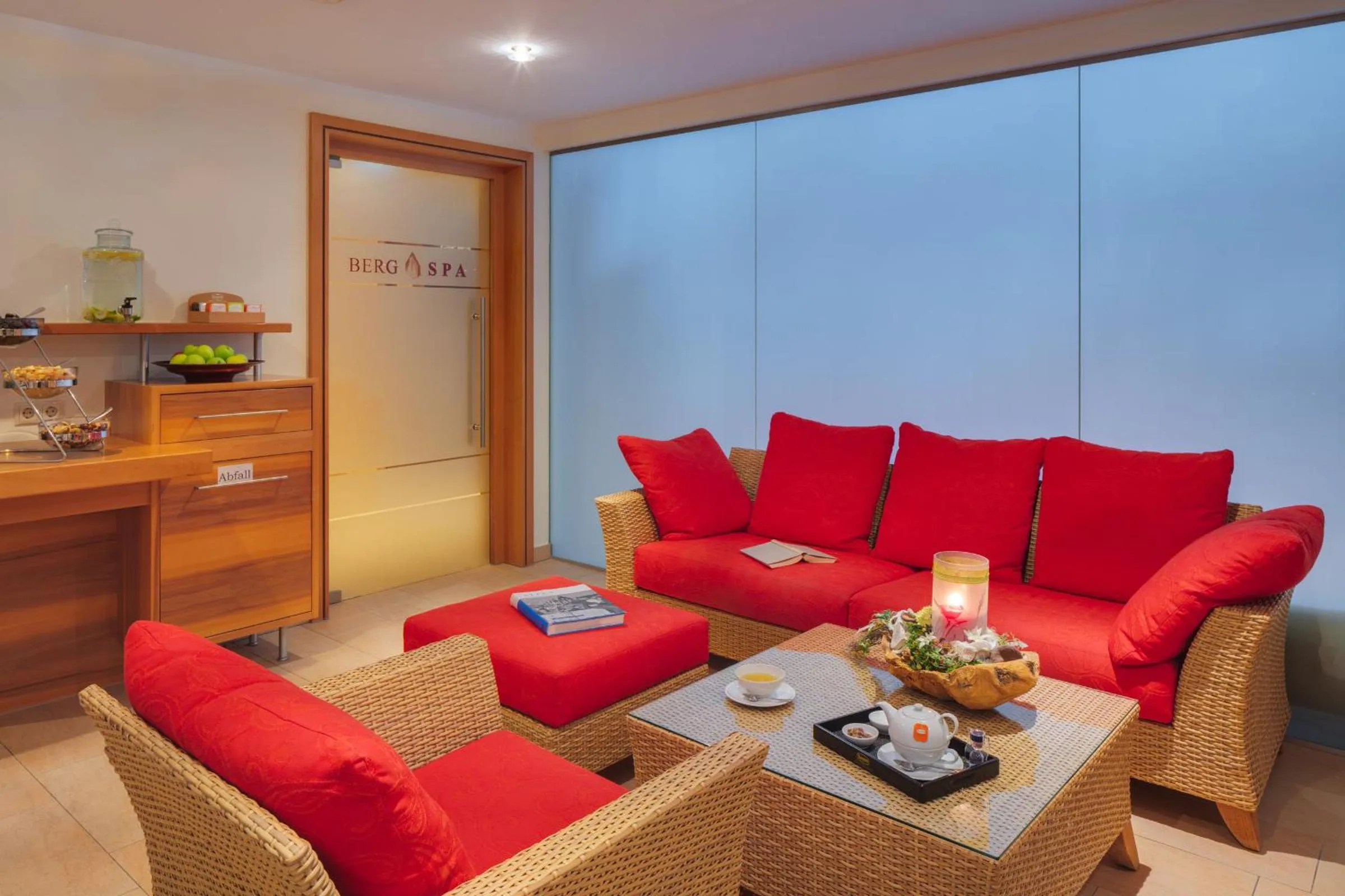 Sauna in Berg-Spa & Hotel Zamangspitze