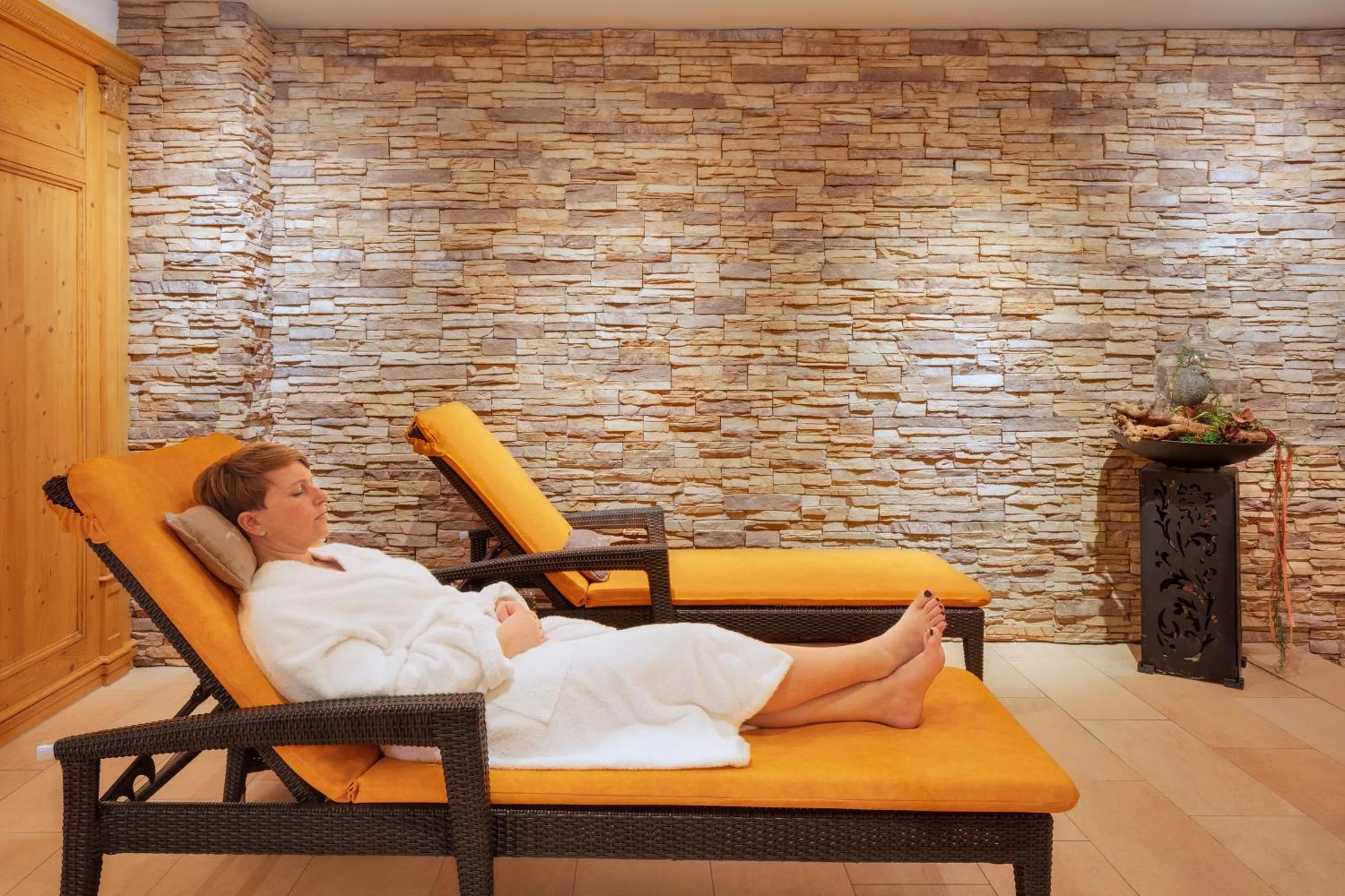 Sauna in Berg-Spa & Hotel Zamangspitze